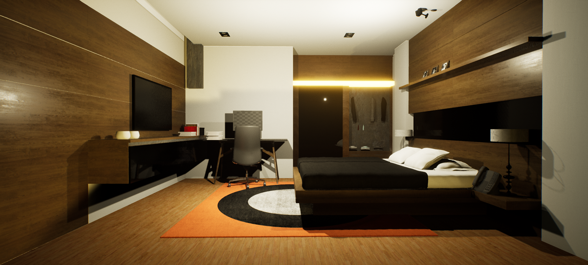Bedroom - Work from home