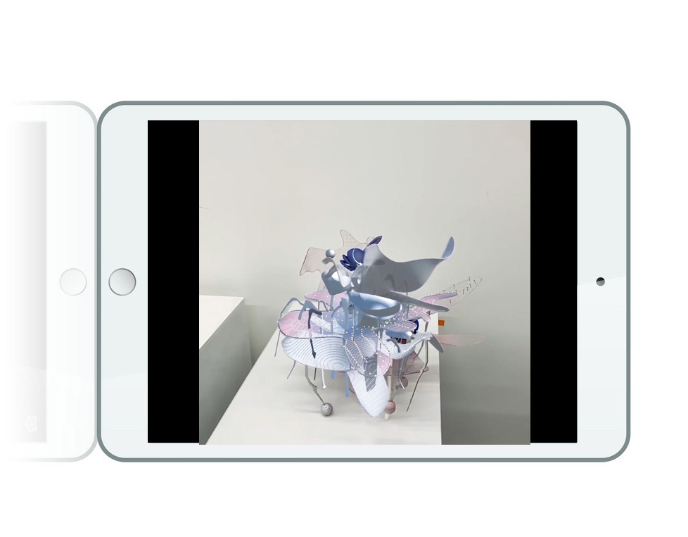 AR Application on Physical Model