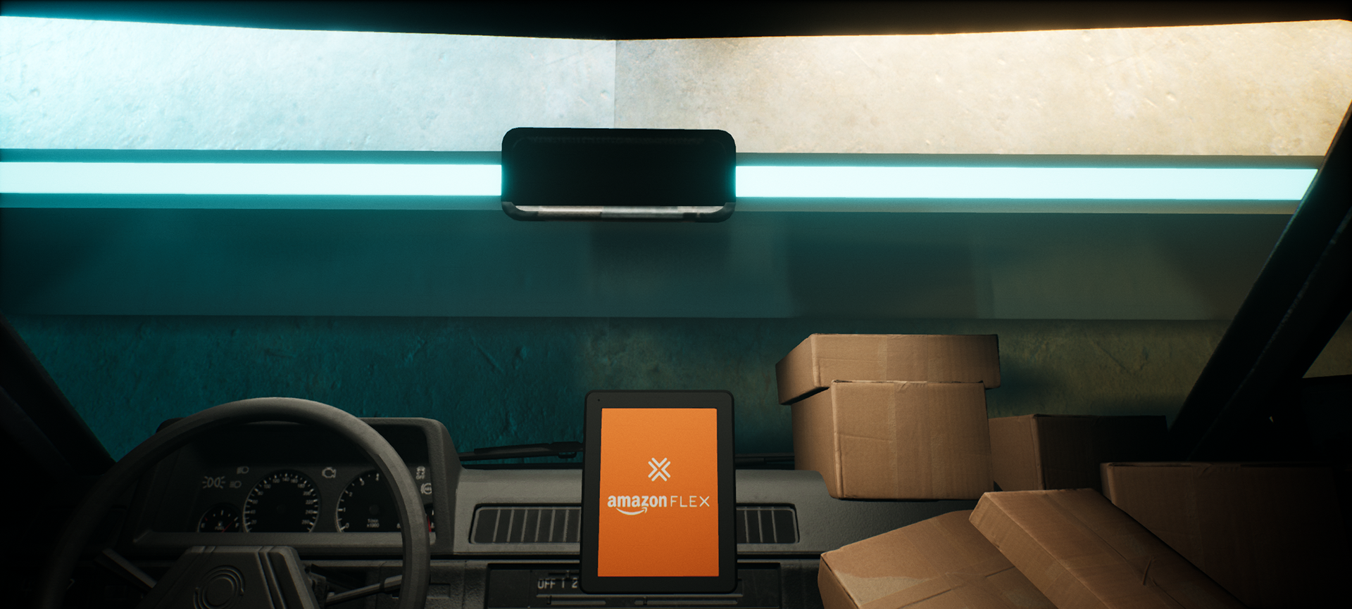 Delivery cars - Amazon