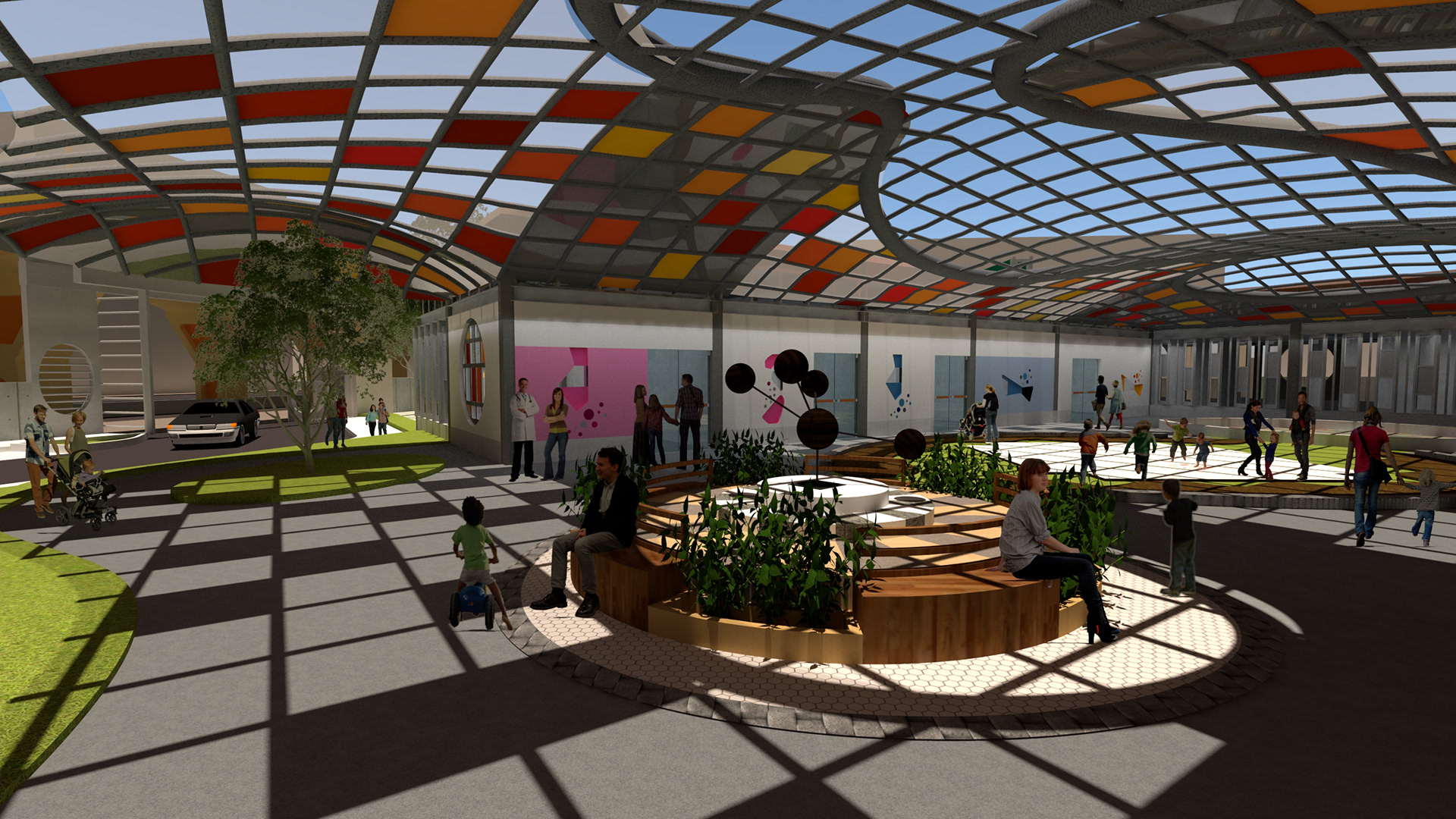 Internal Courtyard View