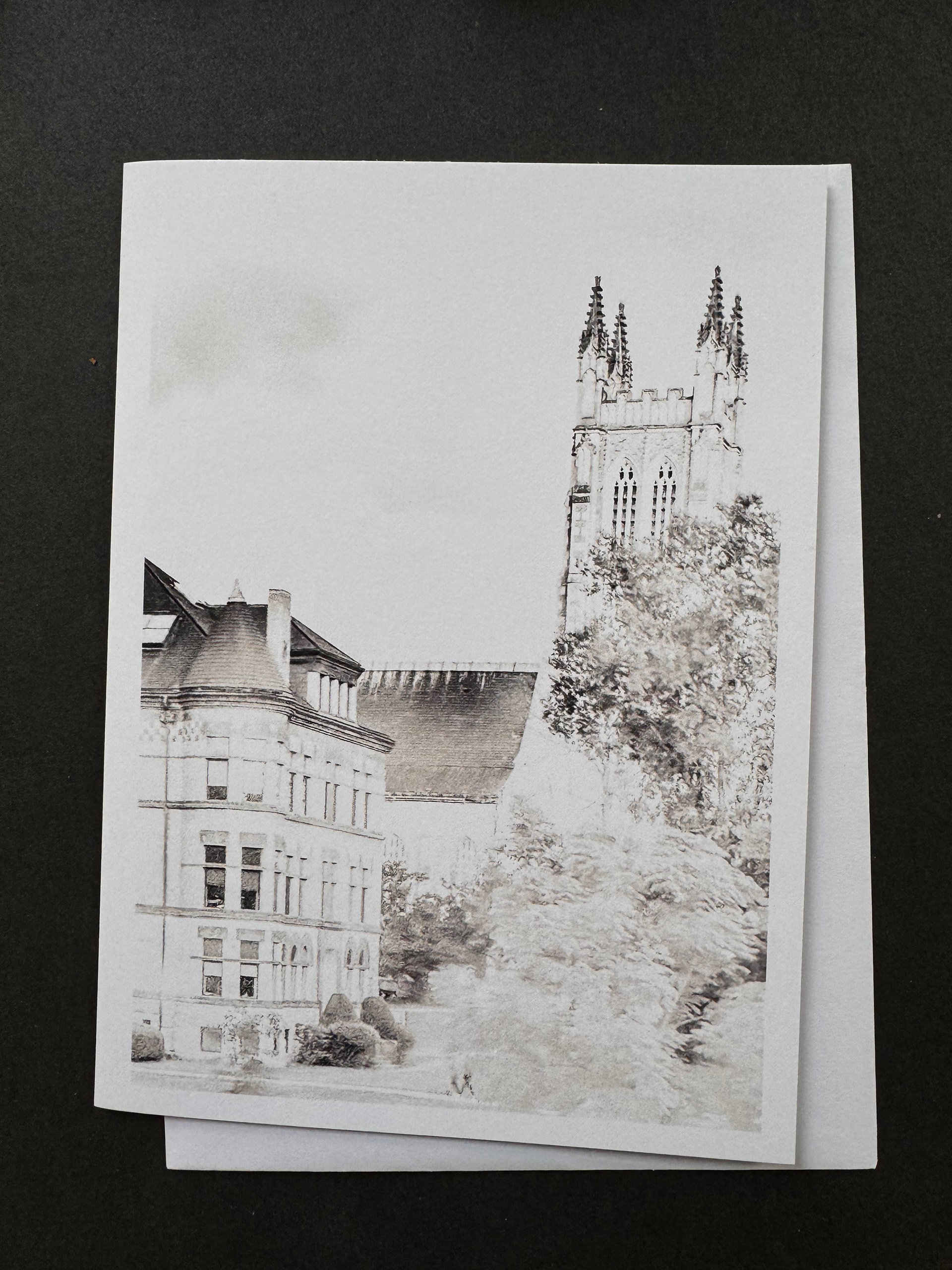 Thompson photograph: 5x7" greeting card