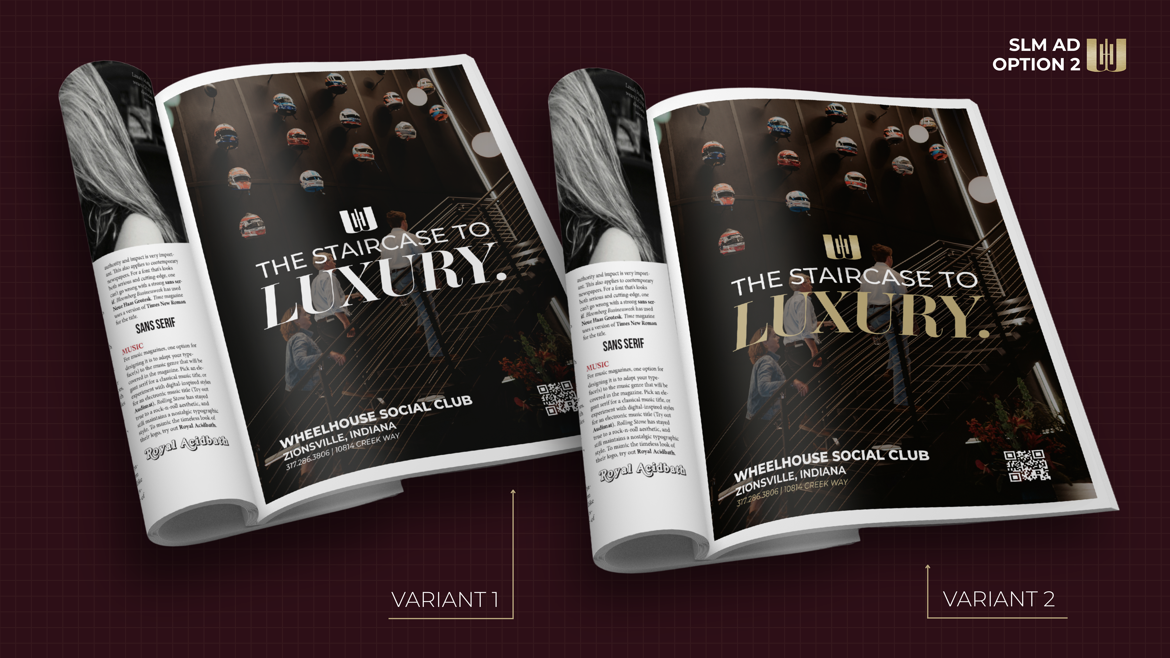 Magazine Advertisement Mockup. Created in Adobe Photoshop.