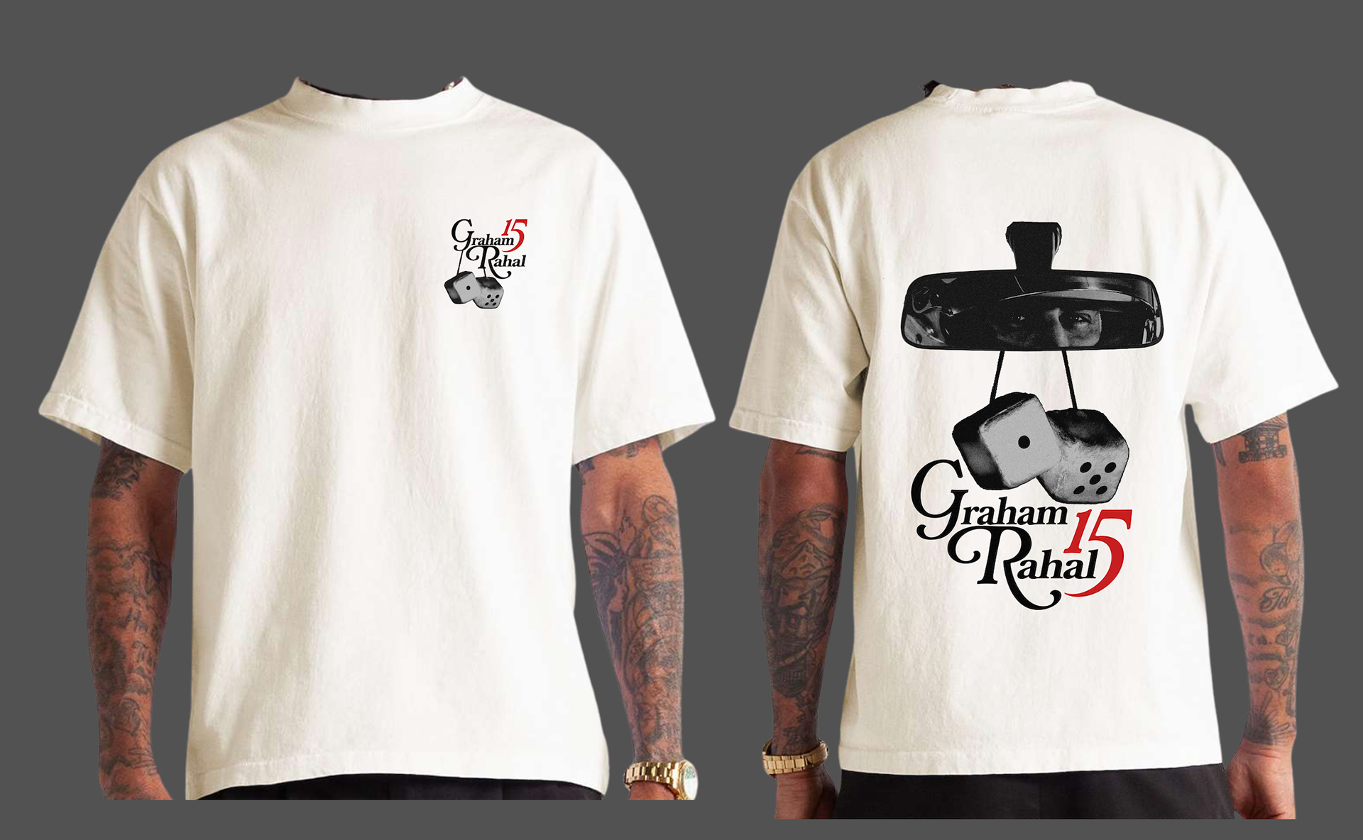 Shirt for Graham Rahal. Created in Adobe Illustrator.