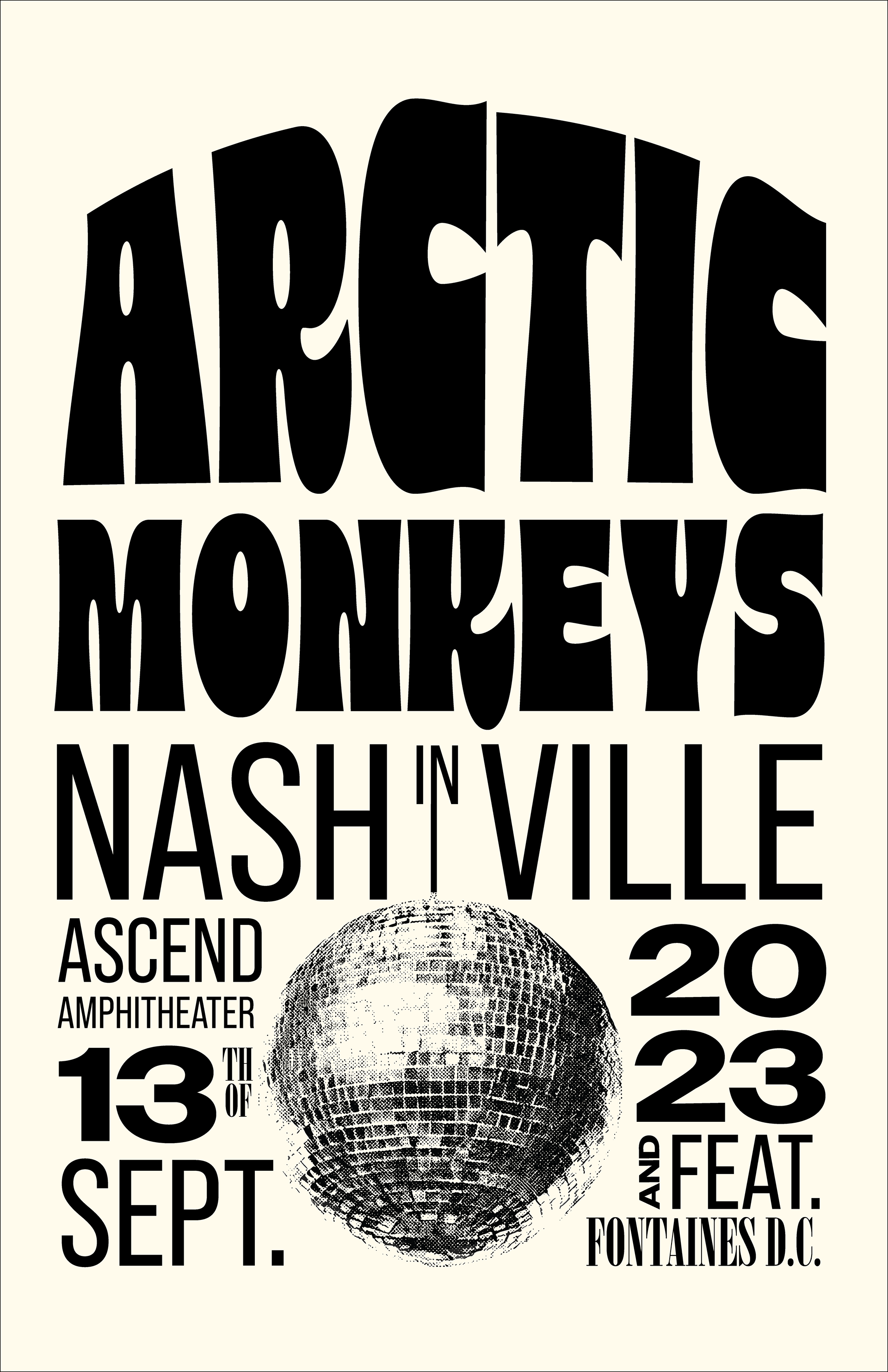 Concert Poster (Class Project). Created in Adobe Illustrator.