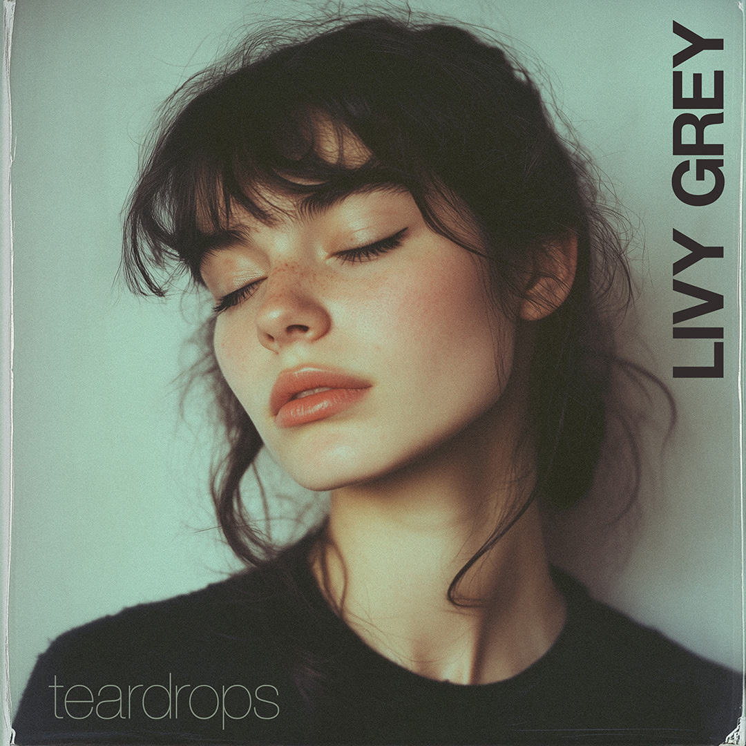 LIVY GREY teardrops
