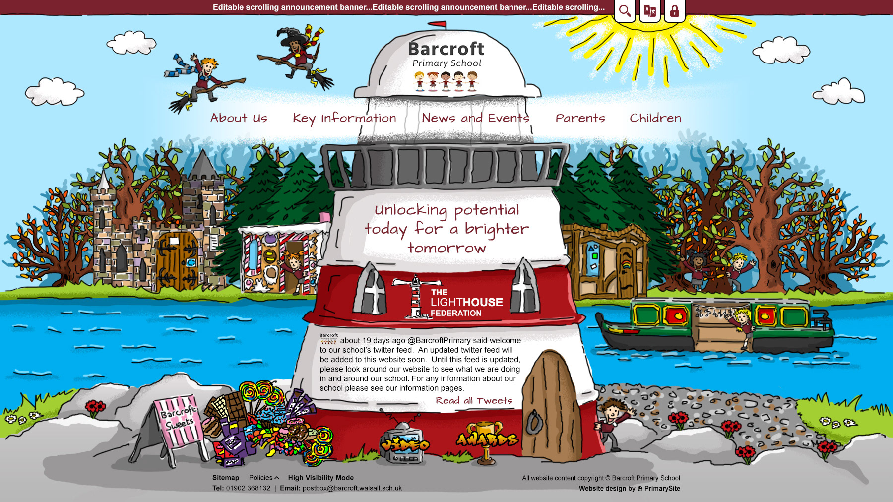 Barcroft Primary School website