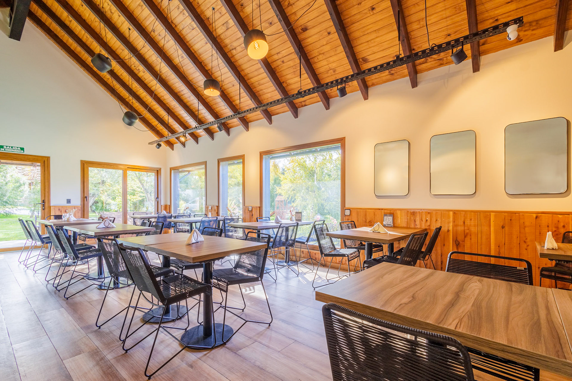 Fotografía de amenities de un barrio privado llamado Barrancas de Melipal ubicado en San Carlos de Bariloche.