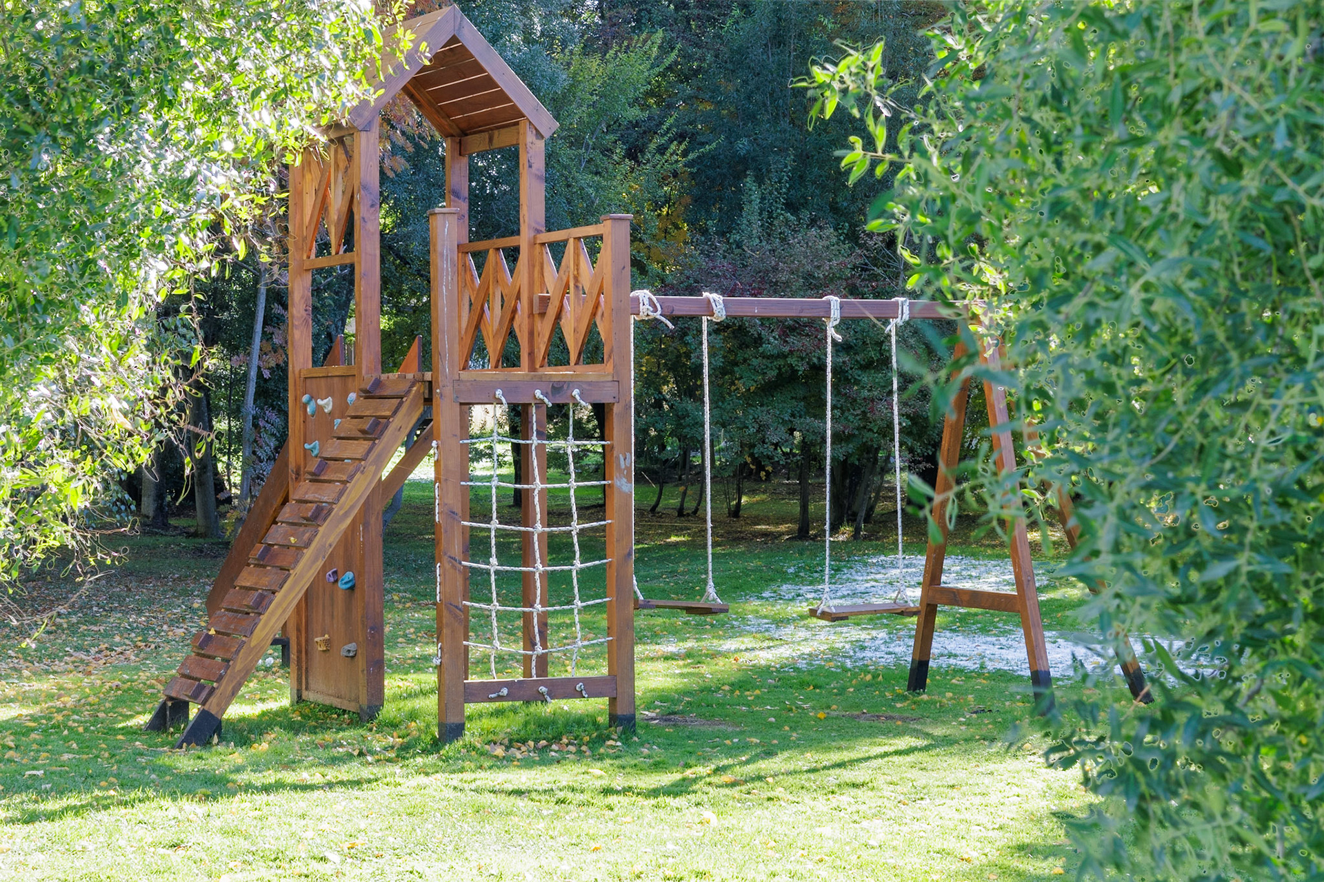 Fotografía de amenities de un barrio privado llamado Barrancas de Melipal ubicado en San Carlos de Bariloche.