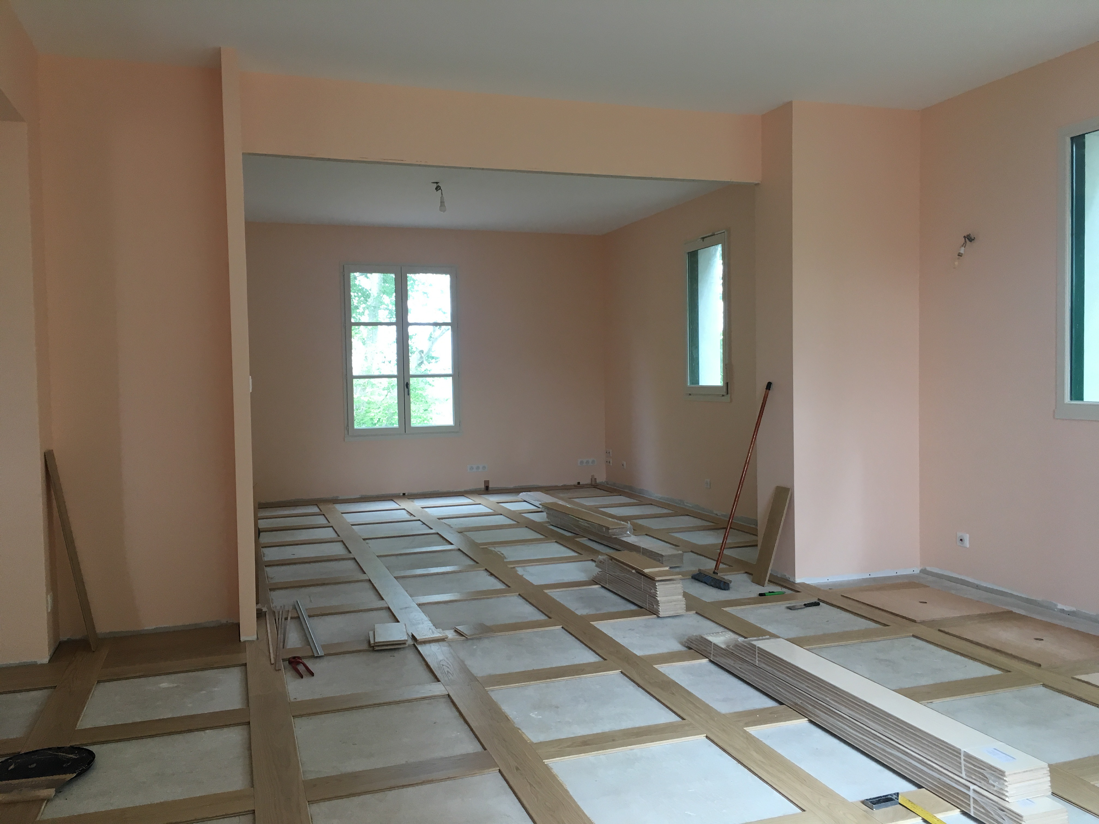 pose parquet bois