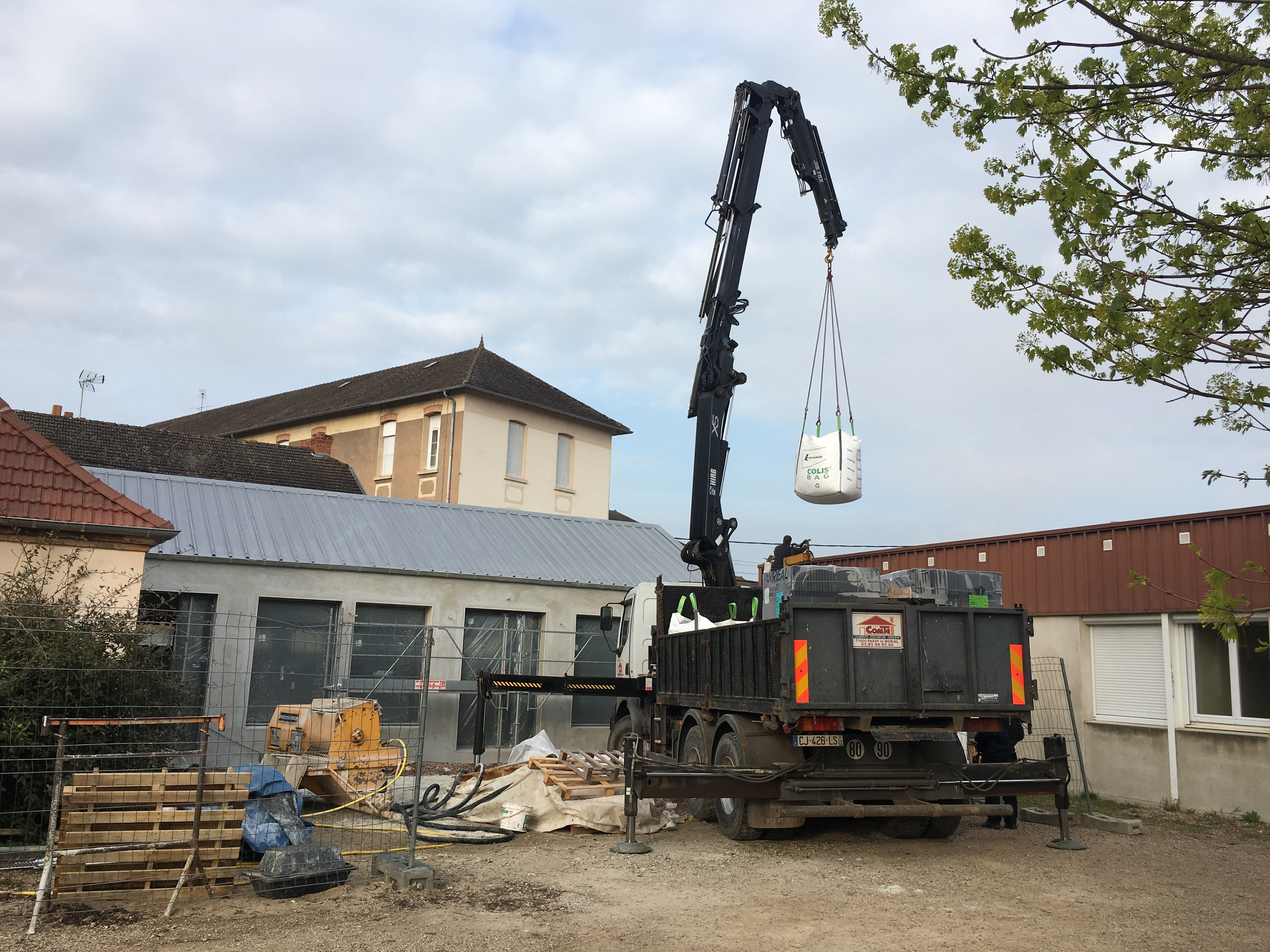 graviers sur toit terrasse