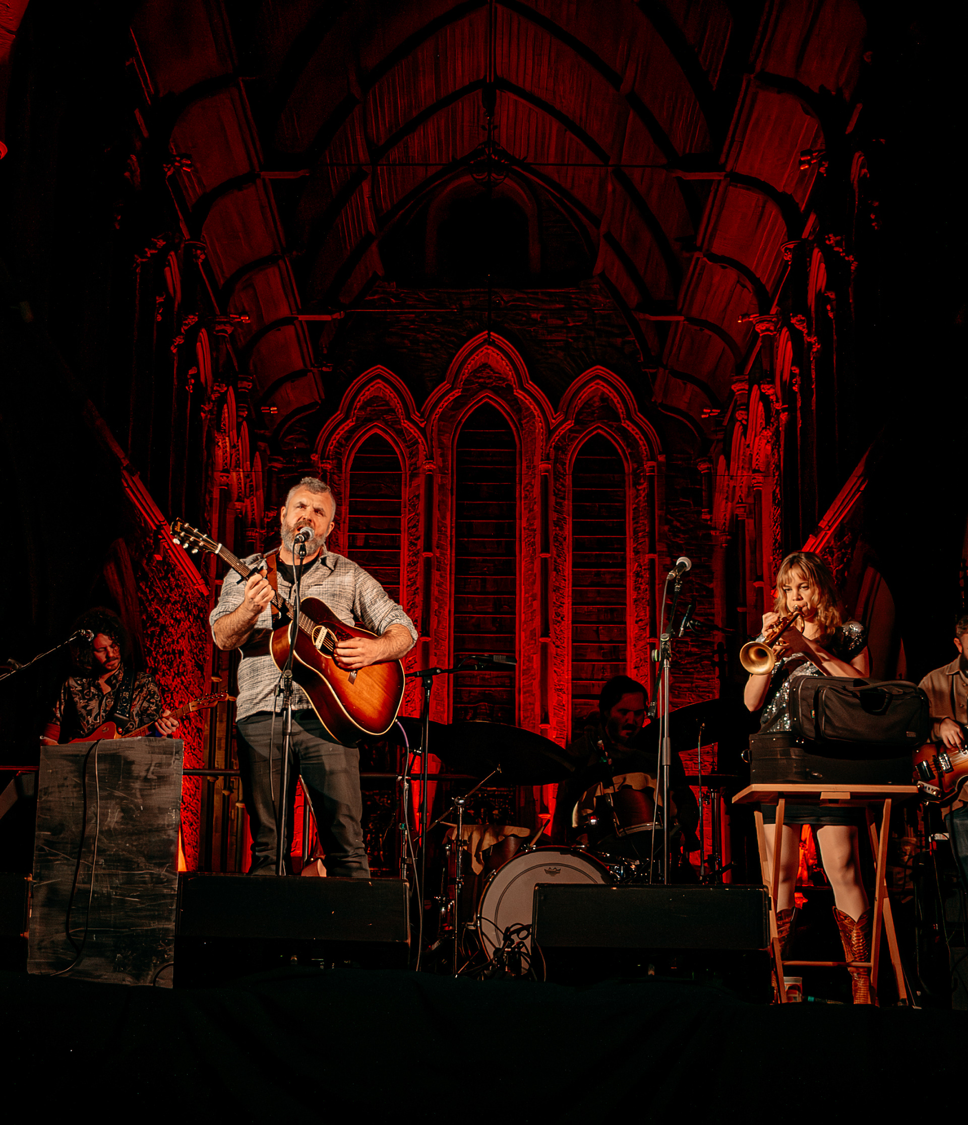 Mick Flannary and susan O'neill shot taken in St. Canices Dec 2025 