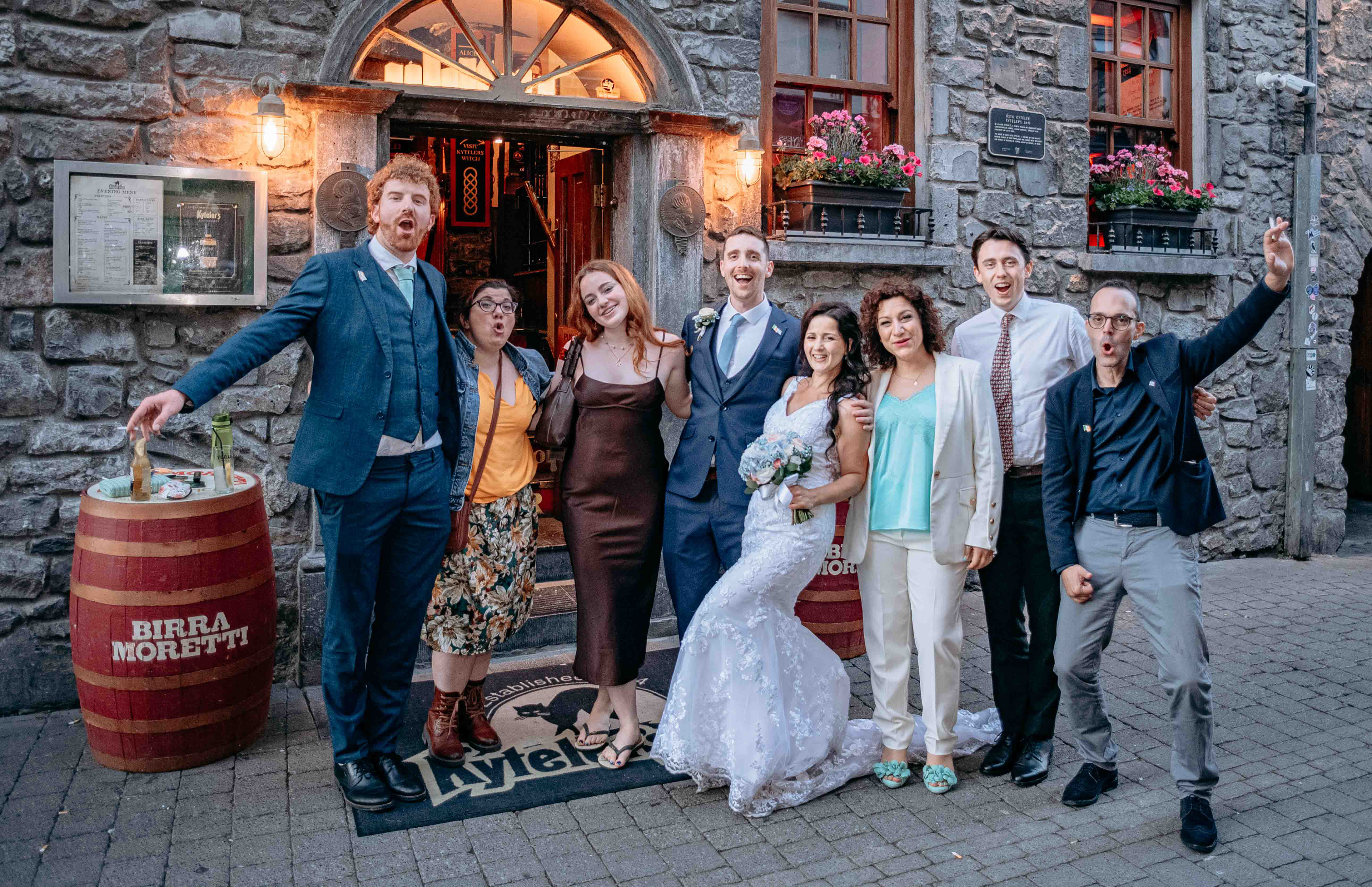 Family wedding shot from June 2026 in Kytlers Kilkenny
