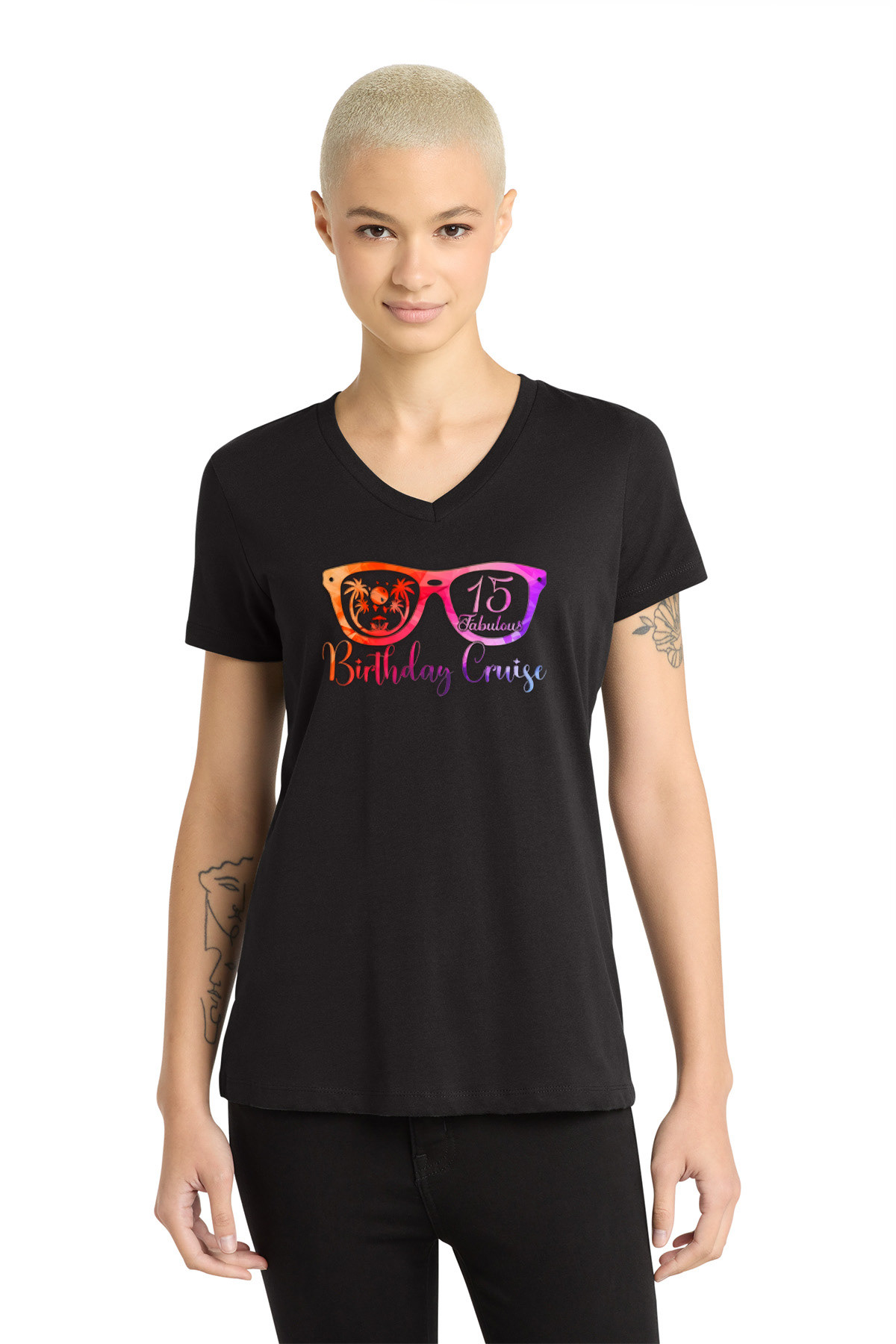 Cruise T-Shirt designed with Illustrator for DTF Printing
