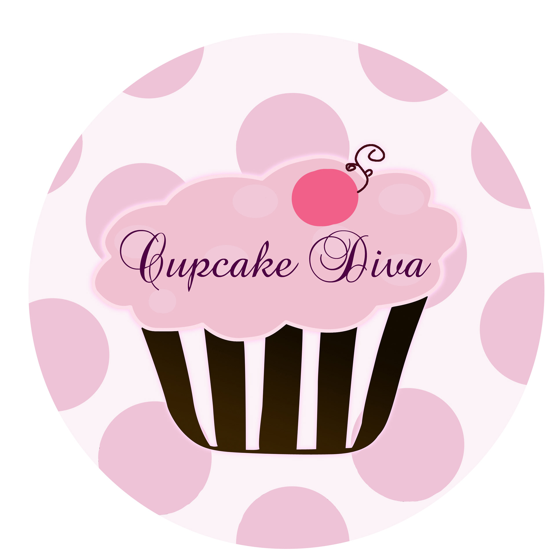 Project: Cupcake Diva Logo | Role: Graphic Designer