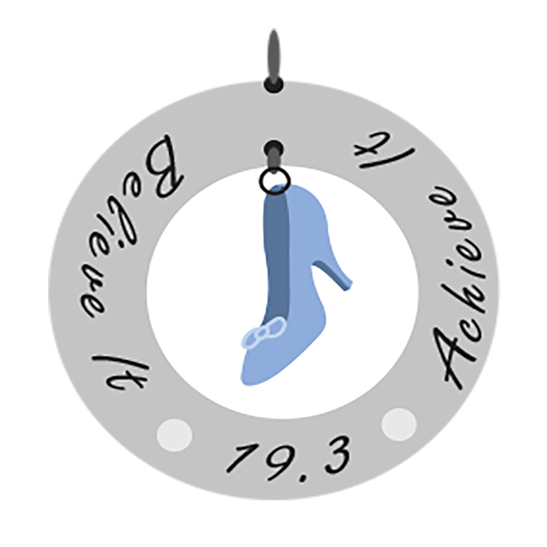 Schematic for a Soft Enamel Pin with a Hanging Element