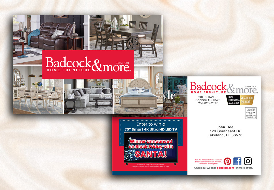 Project: Direct Marketing Postcard | Role: Senior Graphic Designer