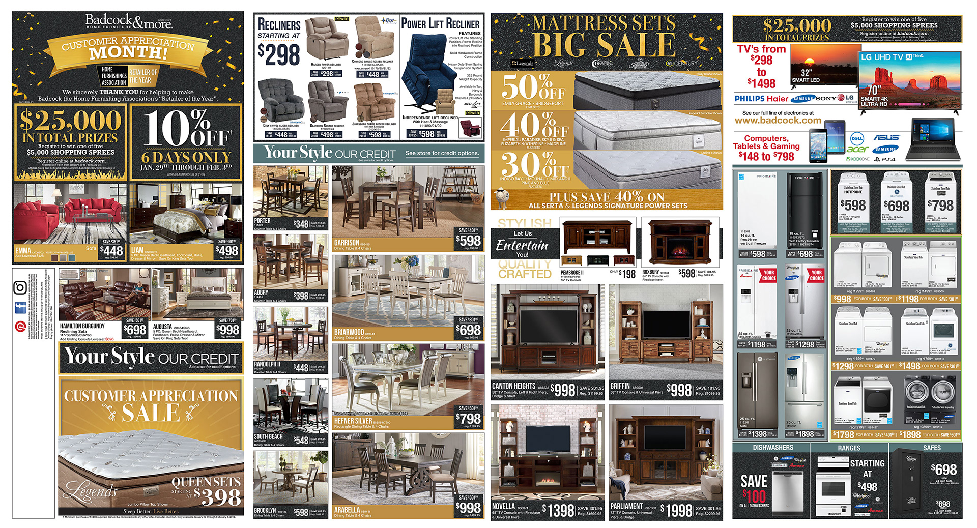 Project: February Sales Flyer | Role: Senior Graphic Design
