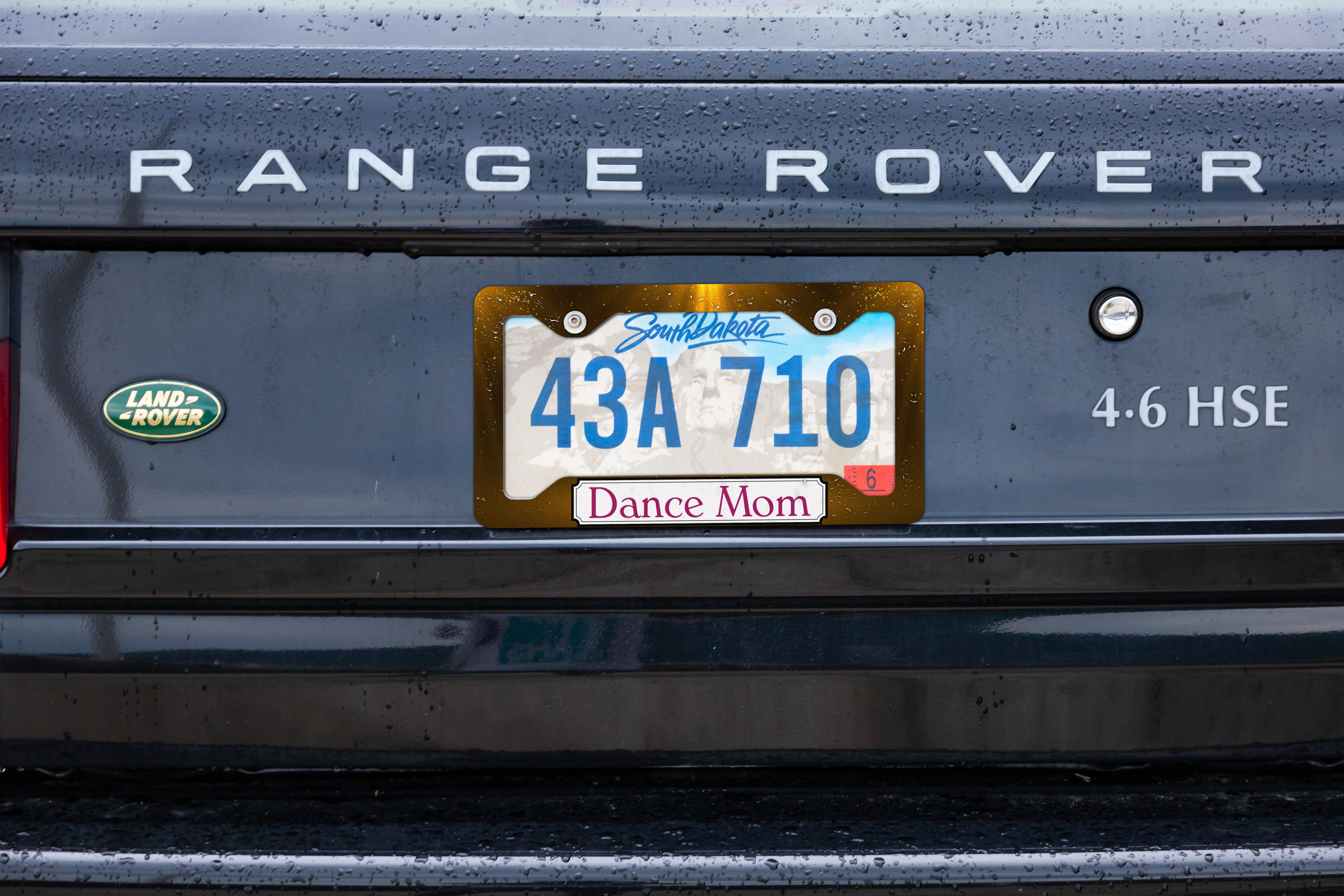 Dance Mom Sublimated Vanity Plate Cover