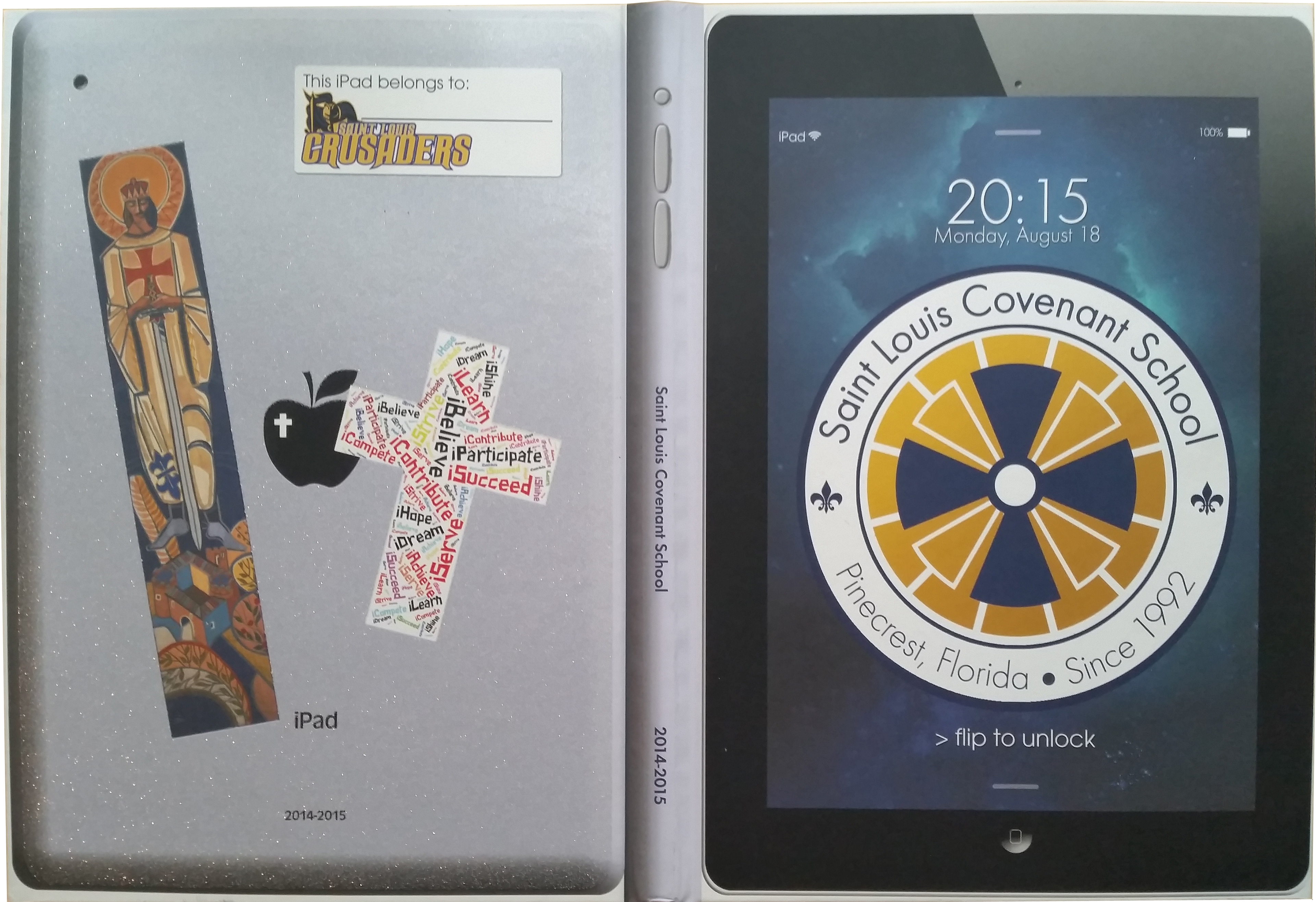 Project: Saint Louis Covenant School Yearbook Cover | Role: Illustrator