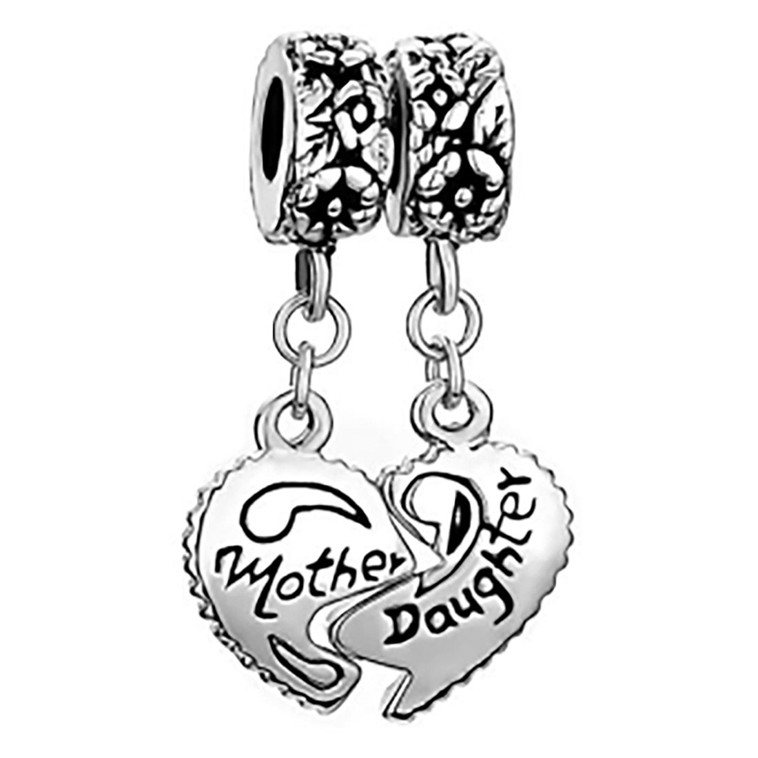 Metal Etched Dual Pendant