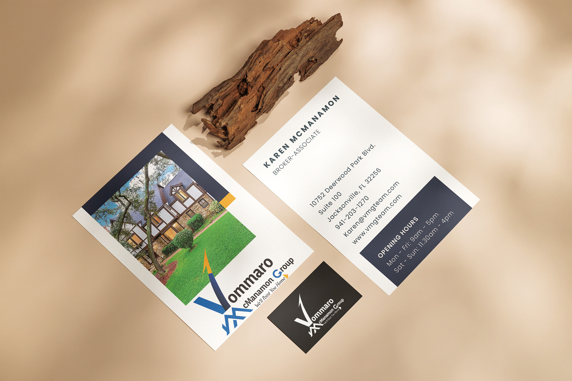 Project: Vommaro McManamon Logo | Role: Graphic Designer