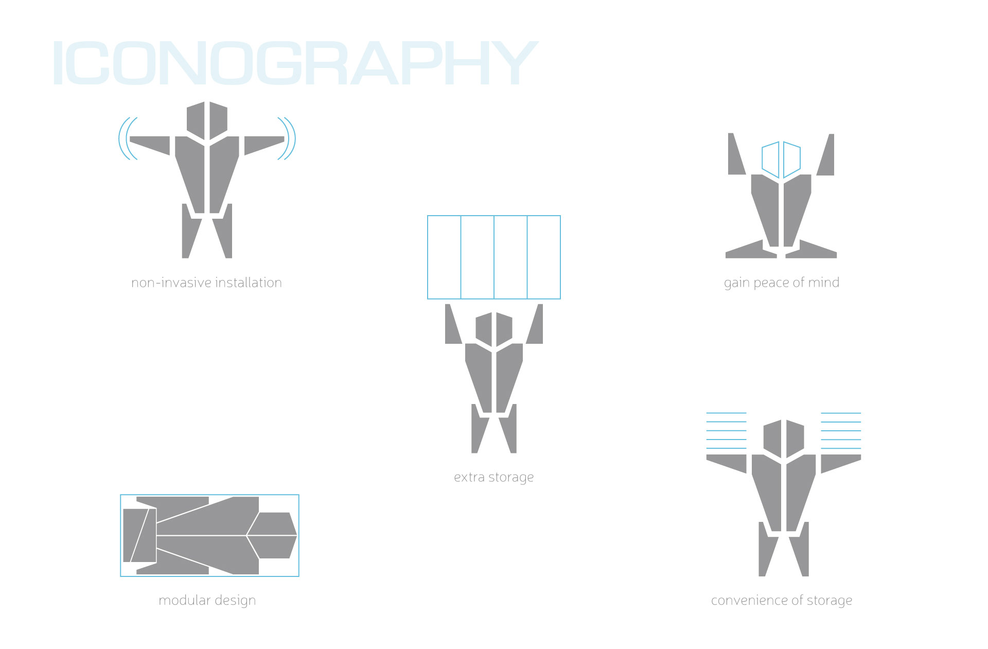 Ikonografia dla marki Maxibox. Branding od creepart.