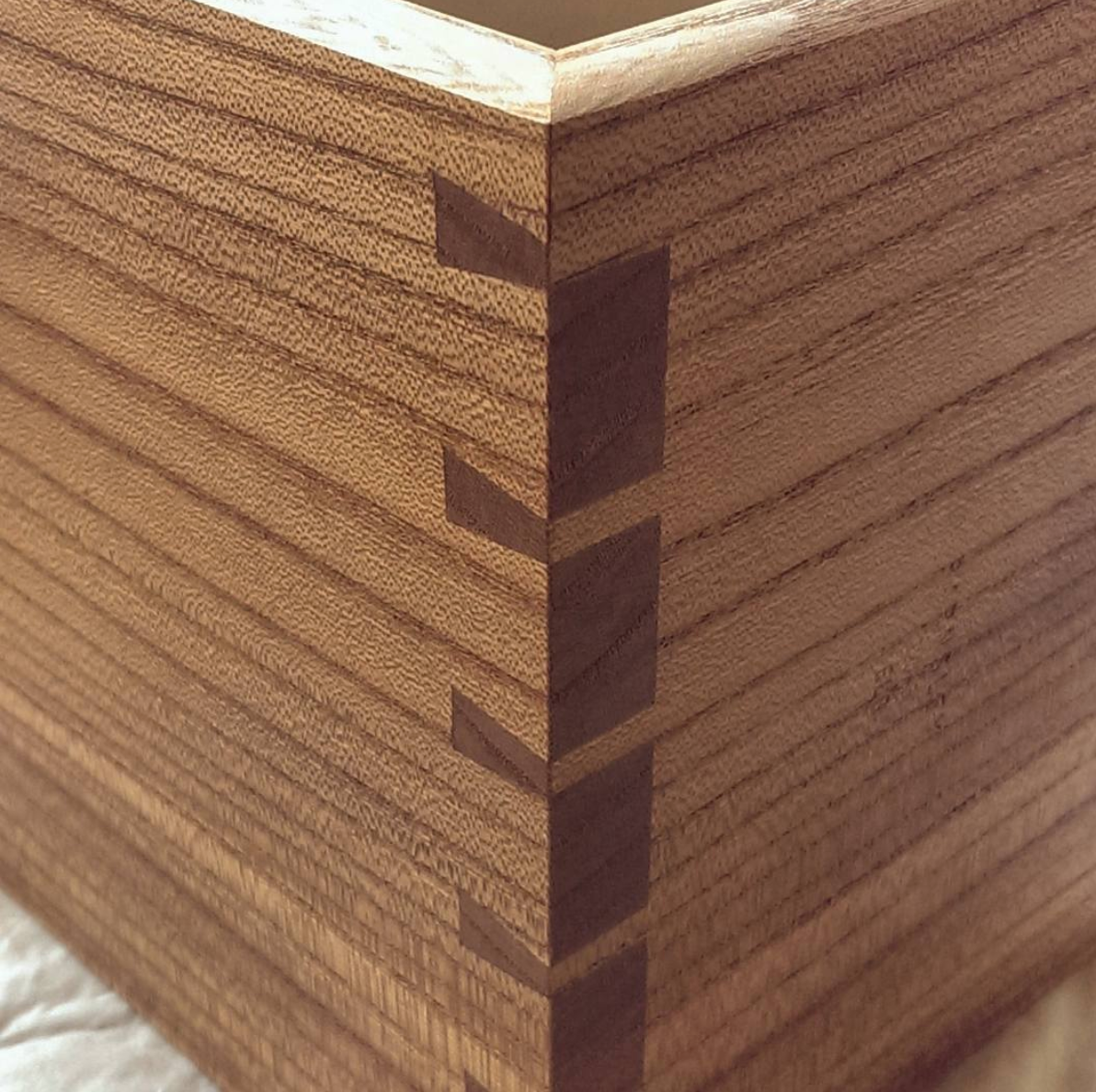 Fitted mitred tails