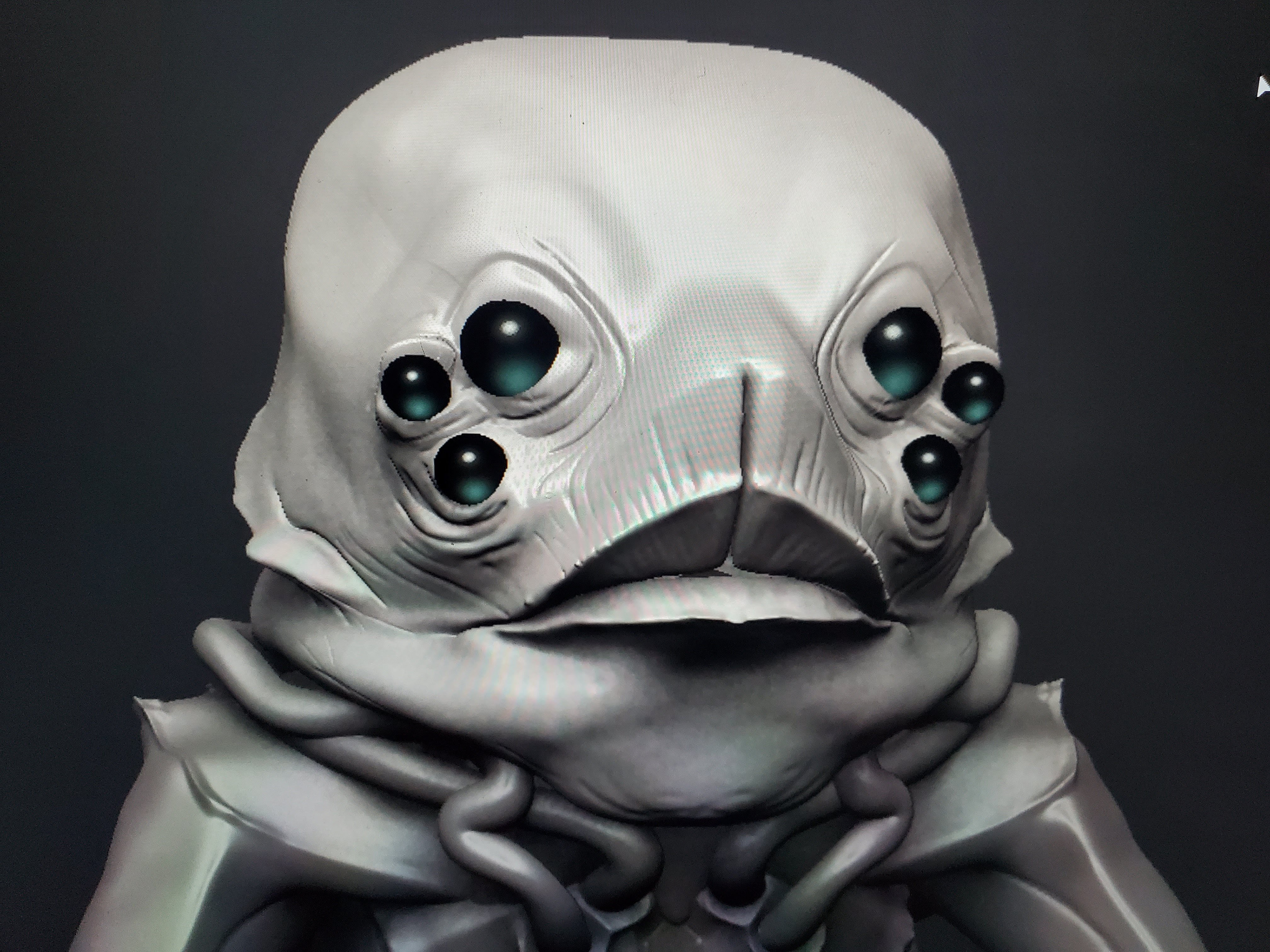 Sculpted in Zbrush 2022
