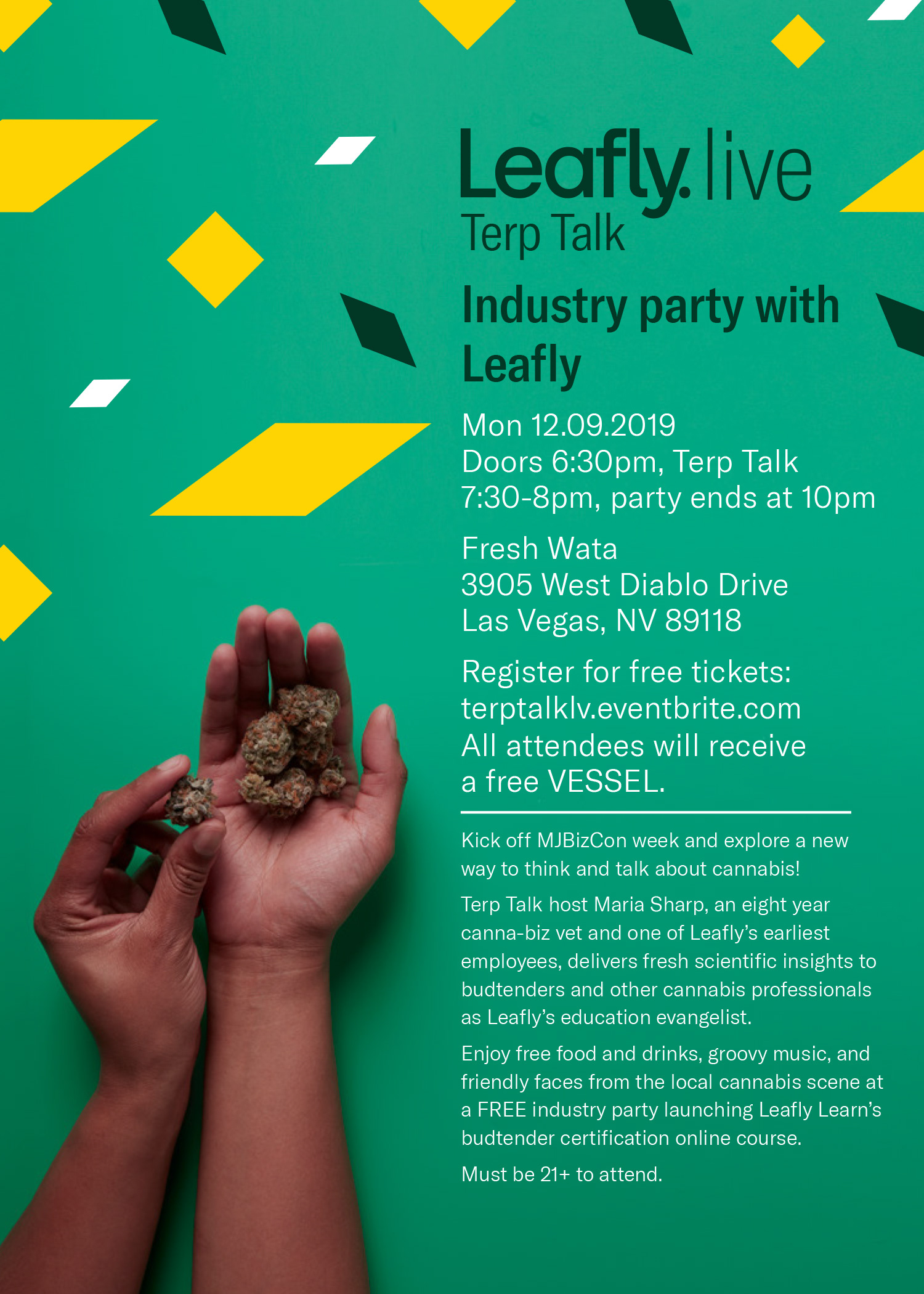 Invites for one stop of the 15 city informational tour