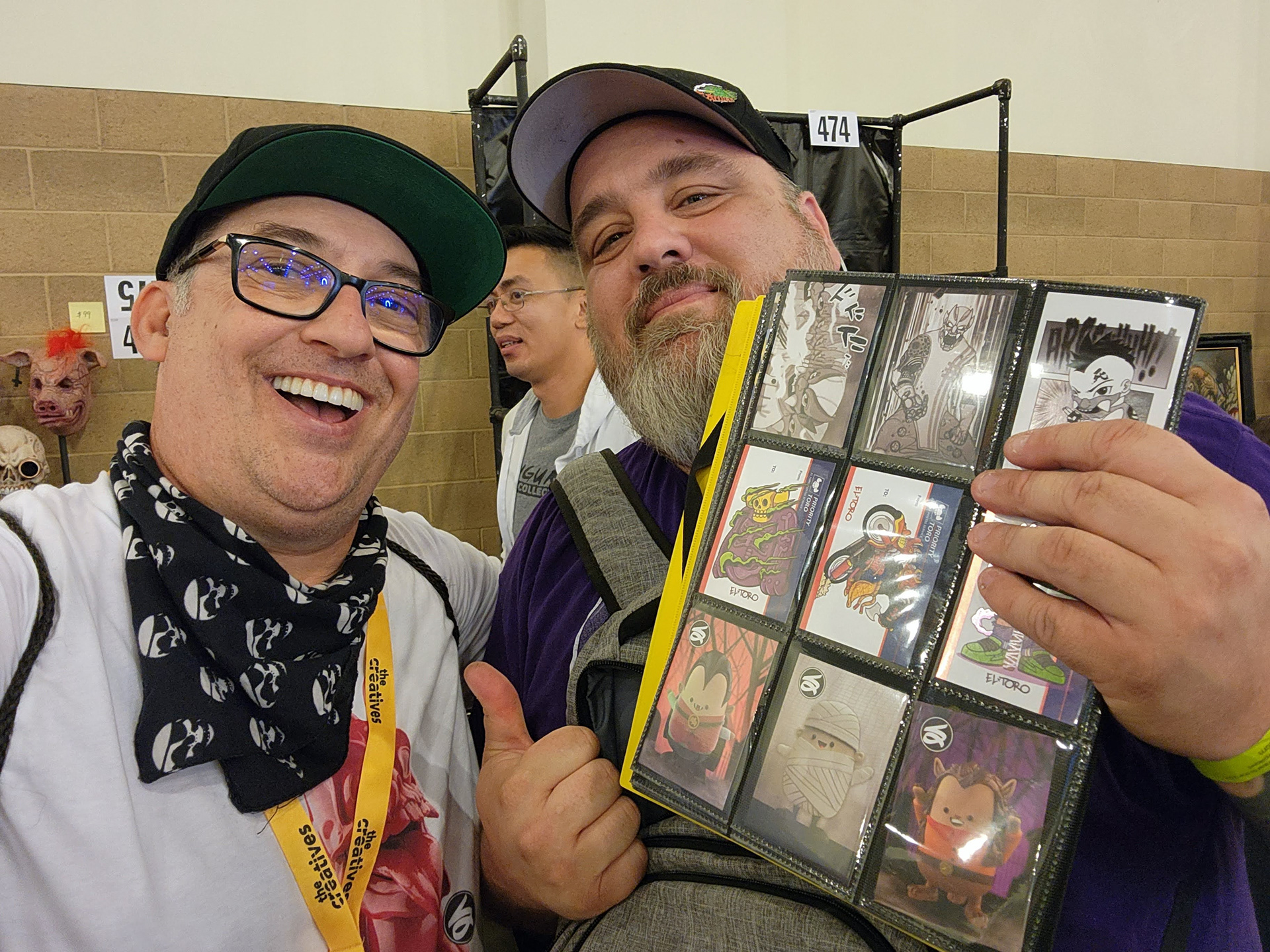 Meeting fans of my work is such a trip!