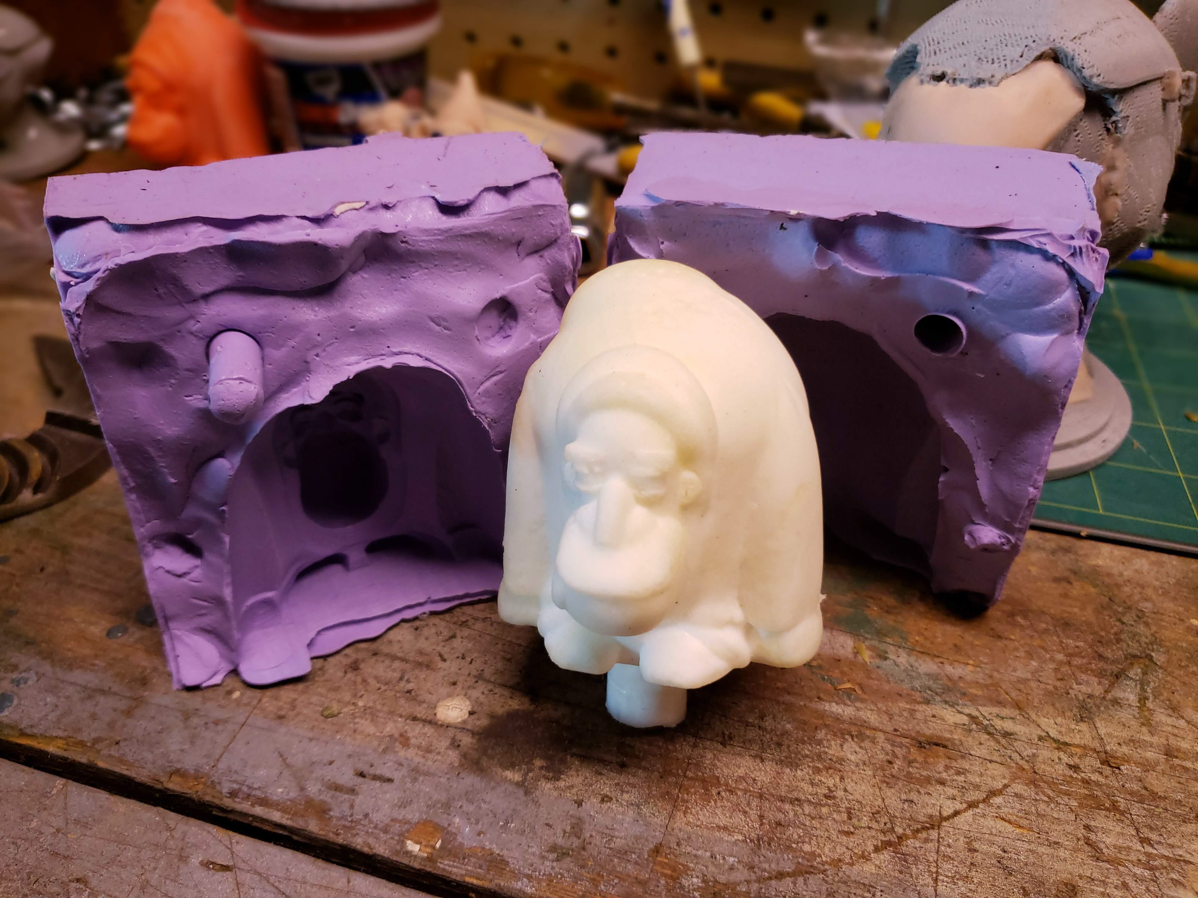 and resin cast in my garage.