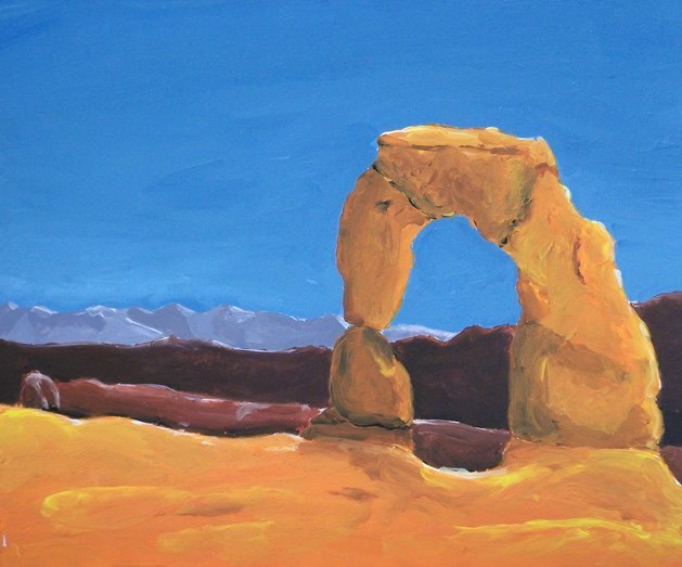 "Delicate Arch" - Acrylic