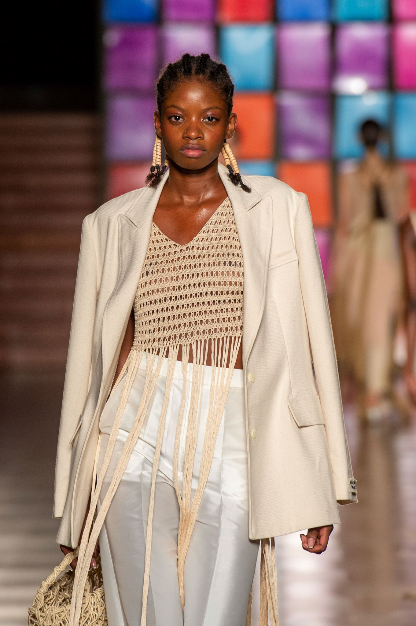 A-Mar Collection by Socarrás with Coca-Cola Company and CMMC. Assistant Design in Historias Hechas a Mano project 2022. Photography from Inexmoda, Colombiamoda 2022.