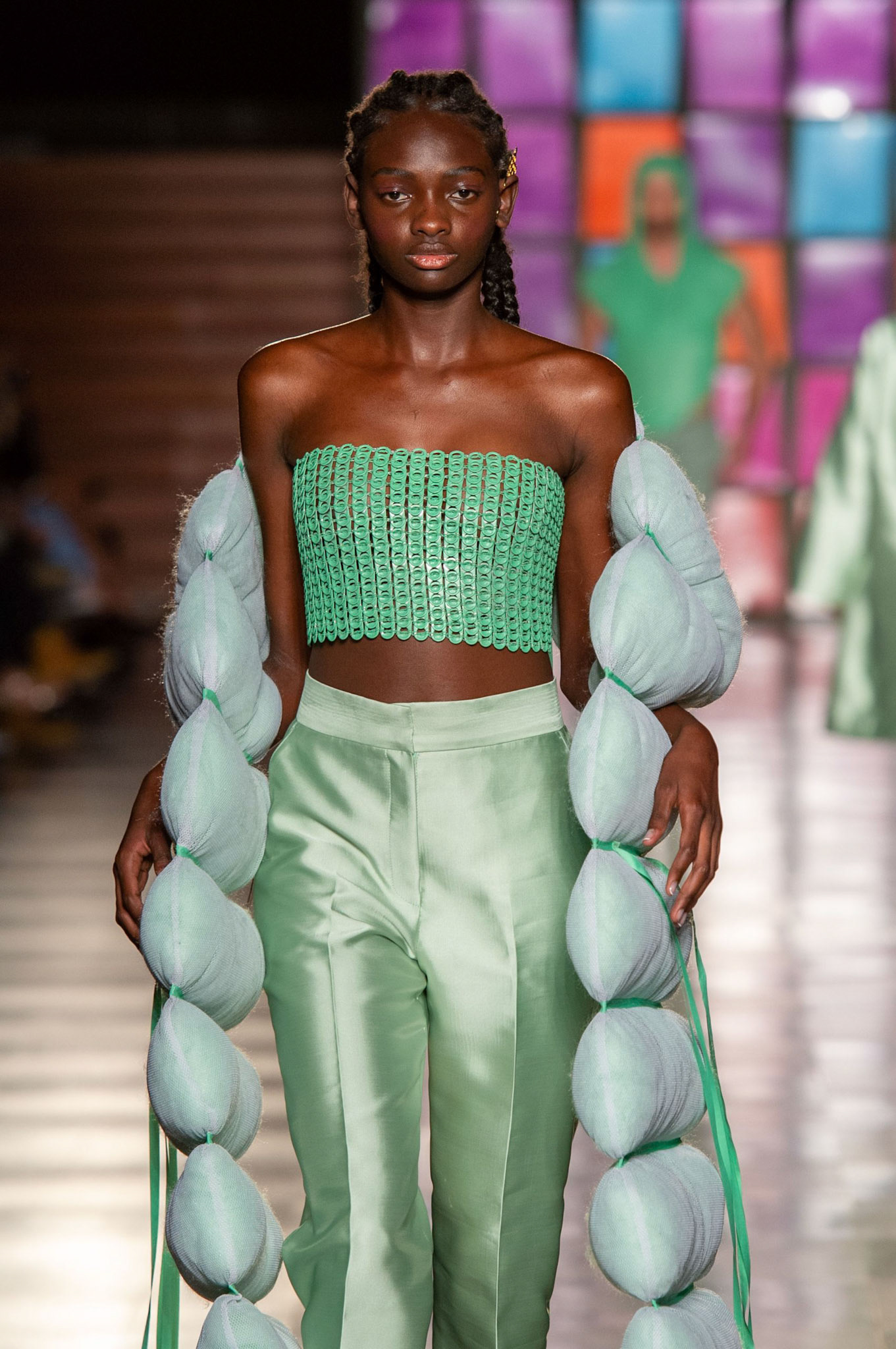A-Mar Collection by Socarrás with Coca-Cola Company and CMMC. Assistant Design in Historias Hechas a Mano project 2022. Photography from Inexmoda, Colombiamoda 2022.