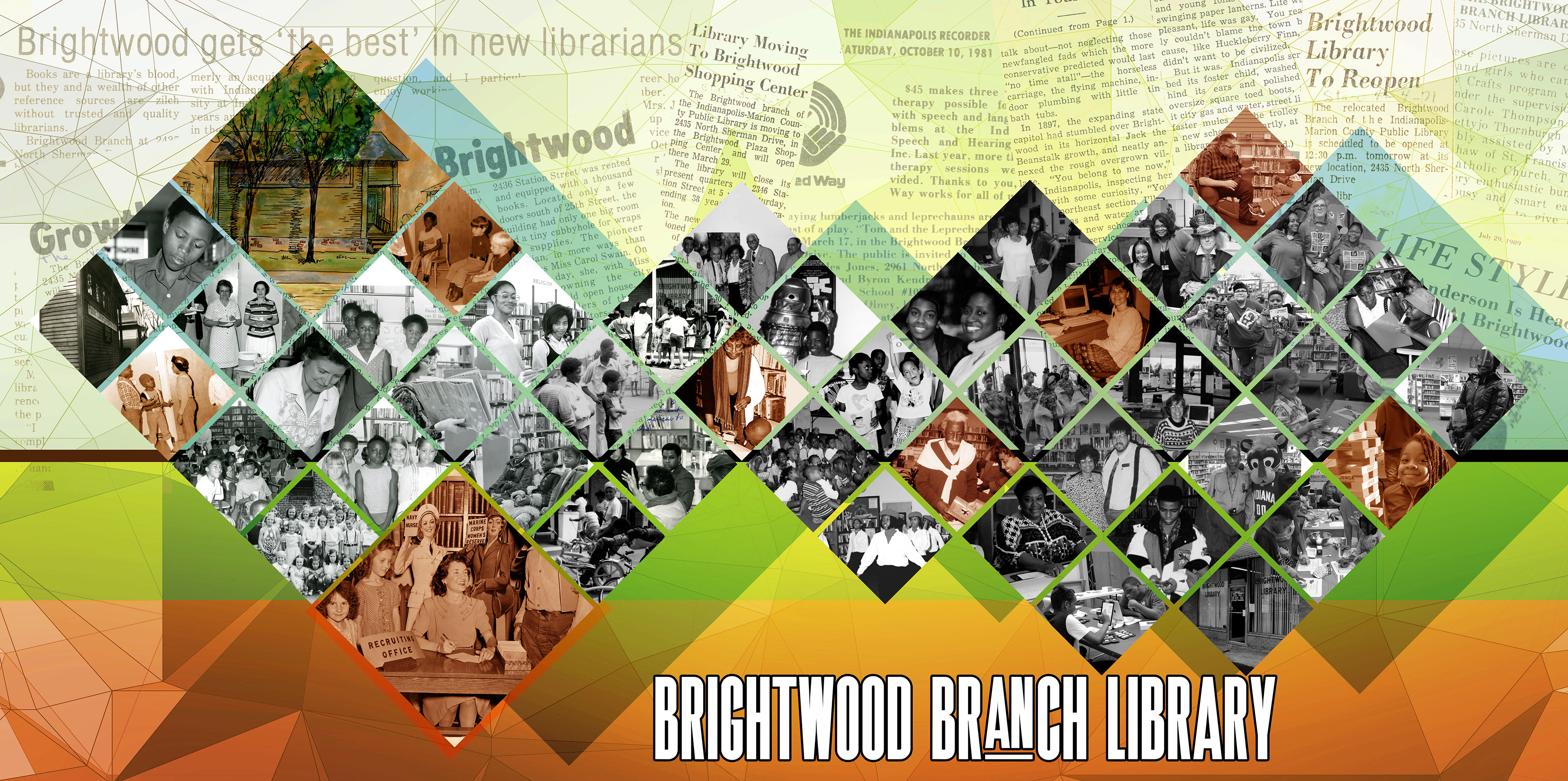 Martindale Brightwood History Mural