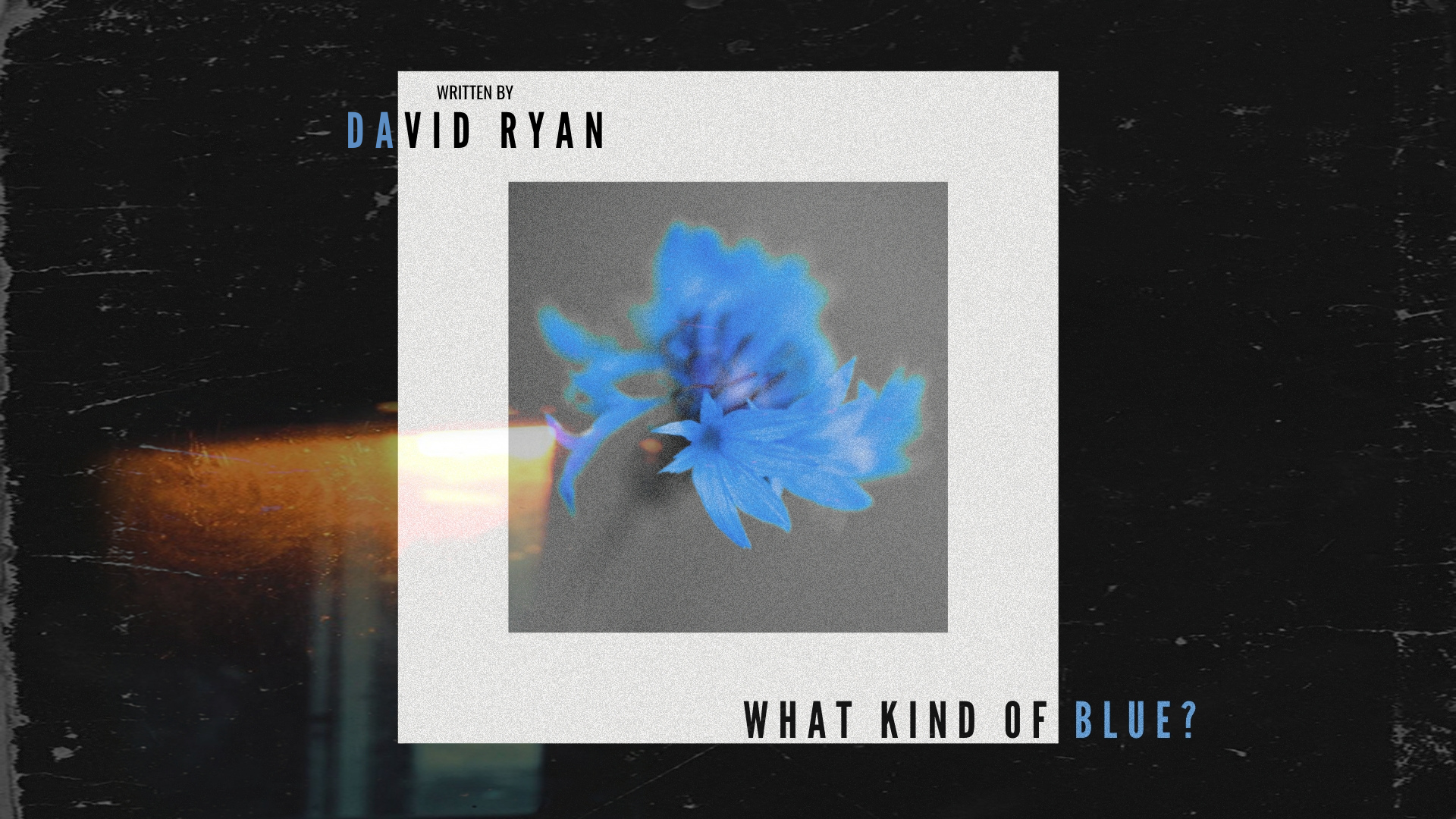 'What Kind of Blue?' written by David Ryan