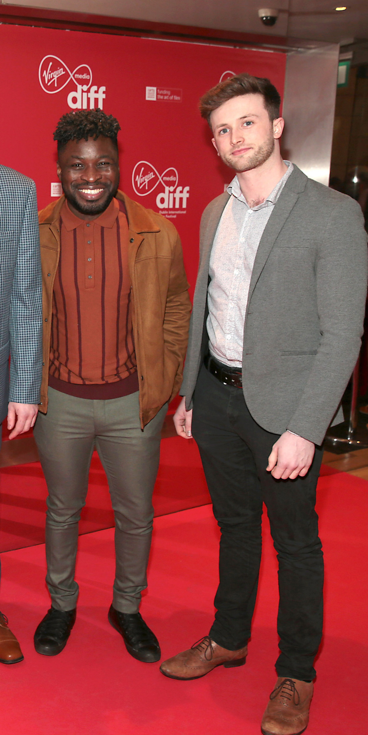 Actors Derek Ugochukwu and Oran Treacy