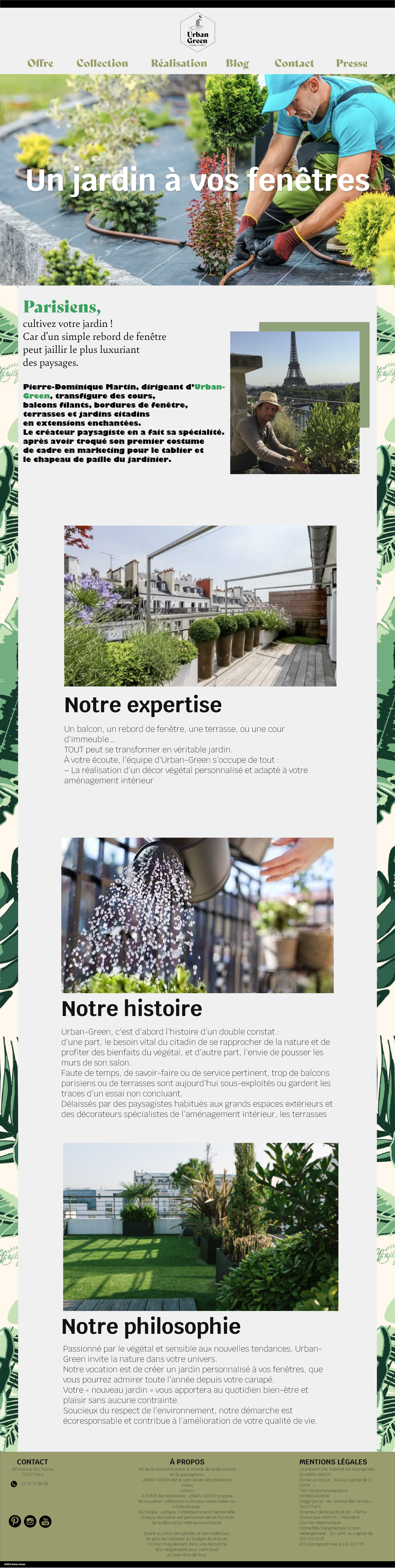 Maquette version web