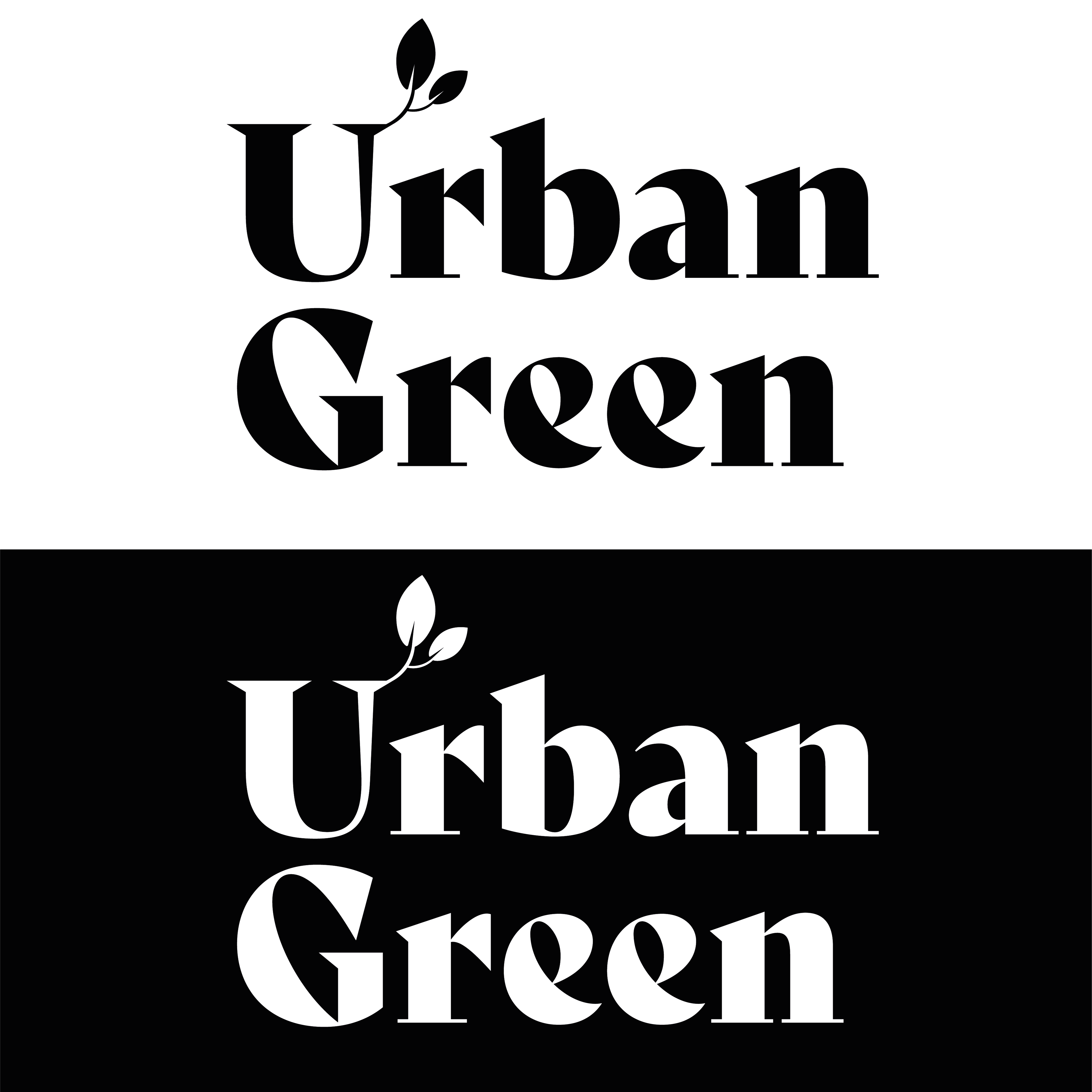 Typographie noir et blanc