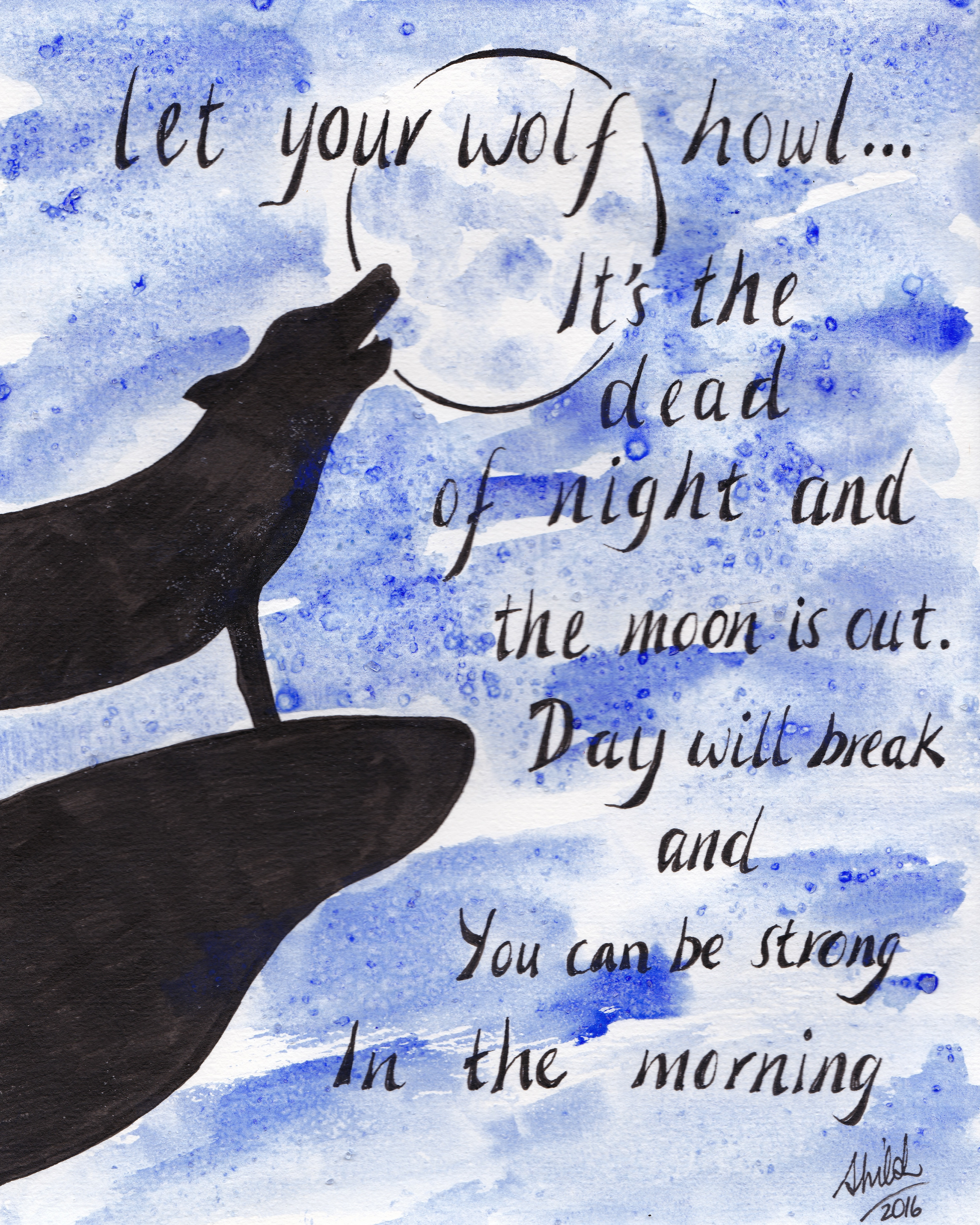 Let Your Wolf Howl | 2016