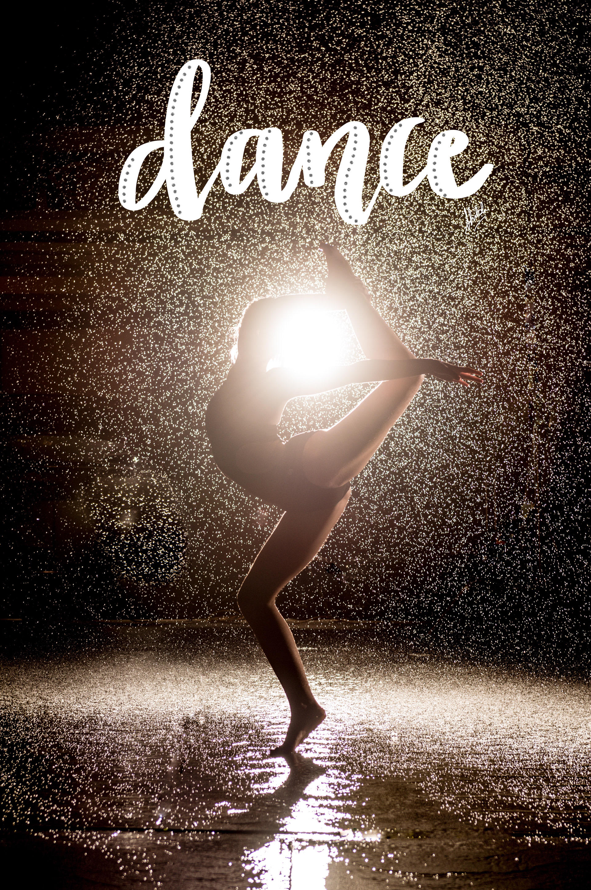 Dance: hand lettered by Shiloh 2019 | photo credit by David Hofmann via Unsplash