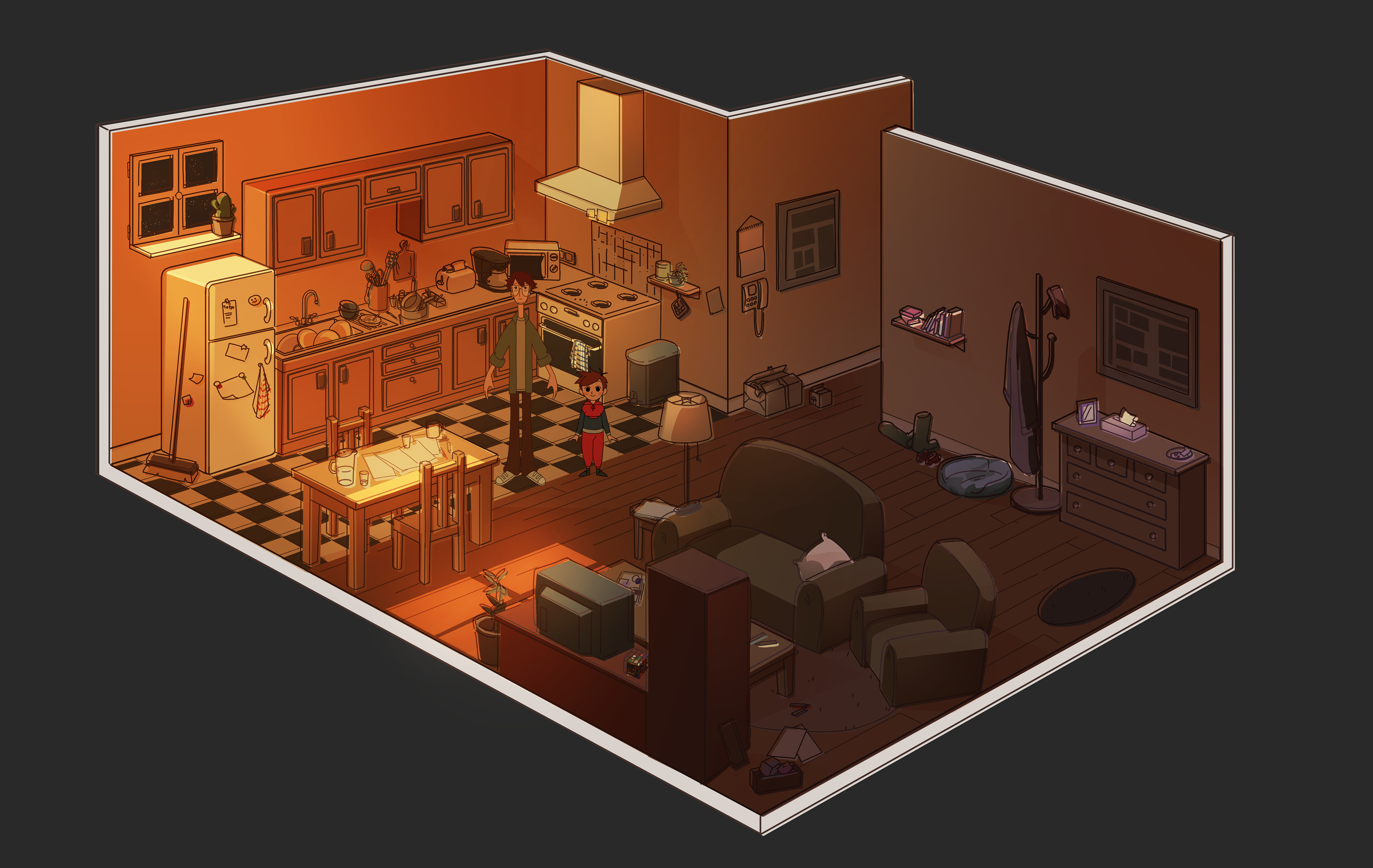 Layout décor par William Tripiana.
