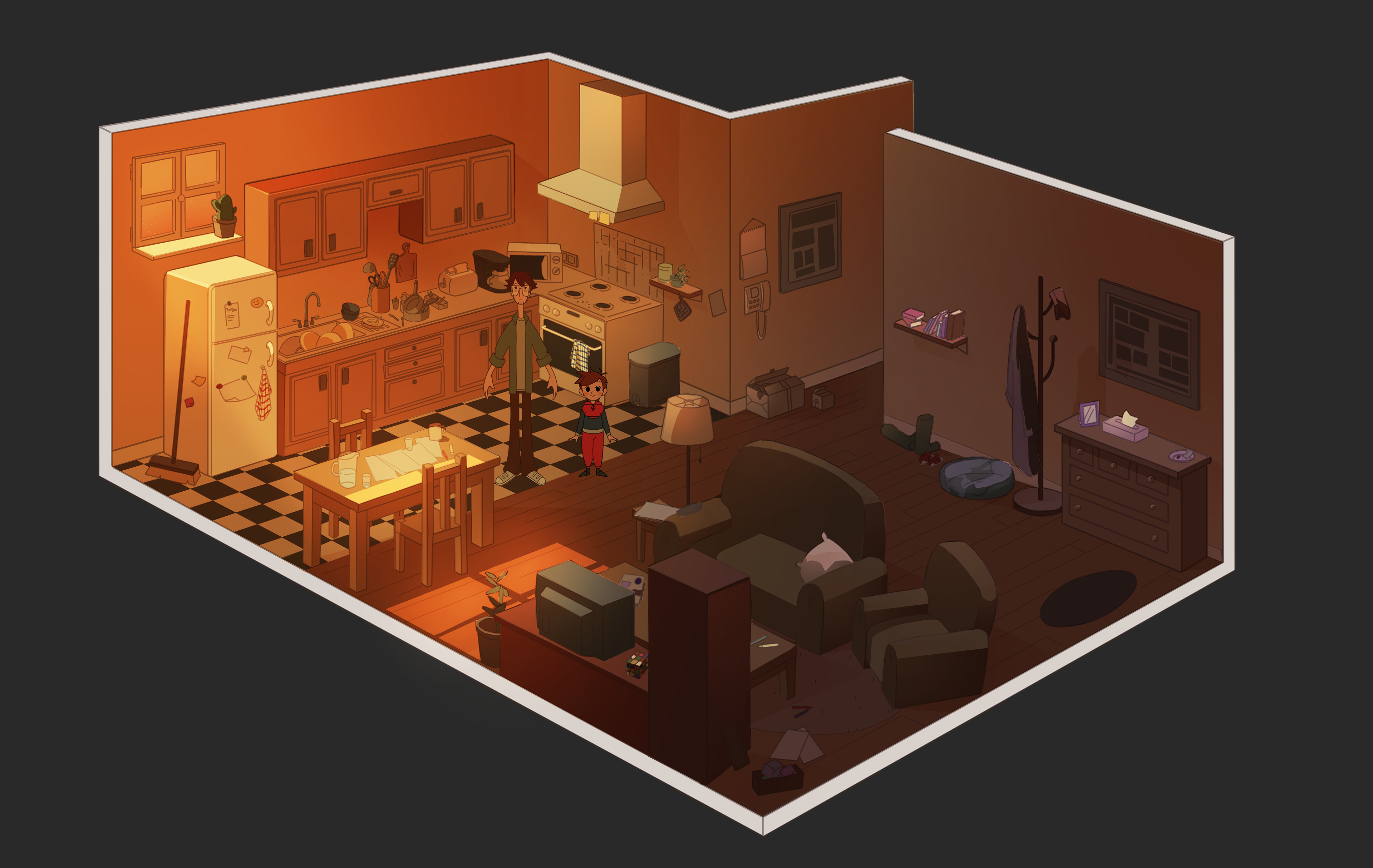 Layout décor par William Tripiana.