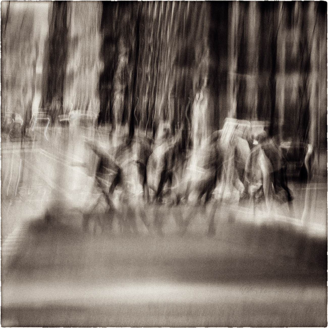 Granville Street crossing PH2178a BW -1201-2