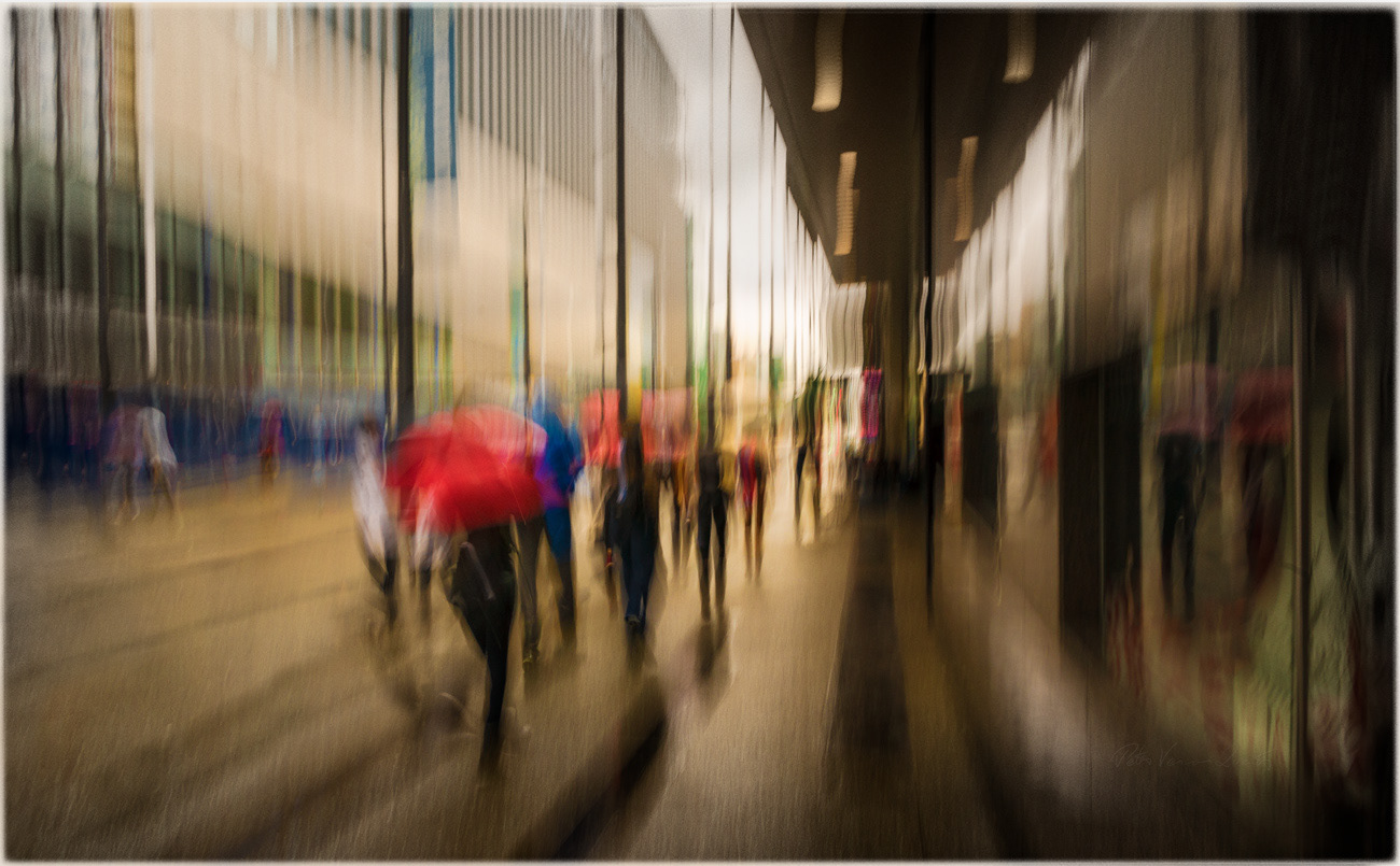 Granville street Bus stop Umbrellas PH2041a Vibrant -8430-1