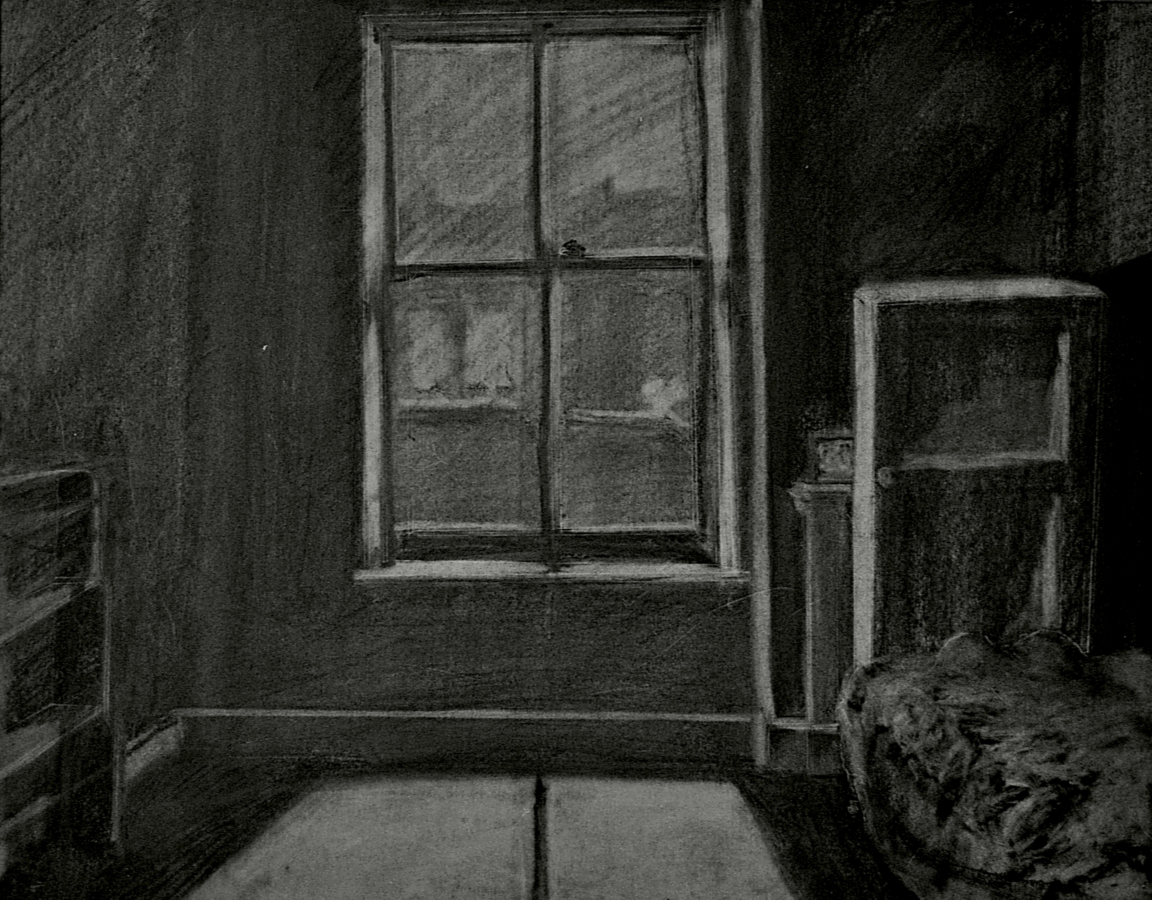 Graphite on paper