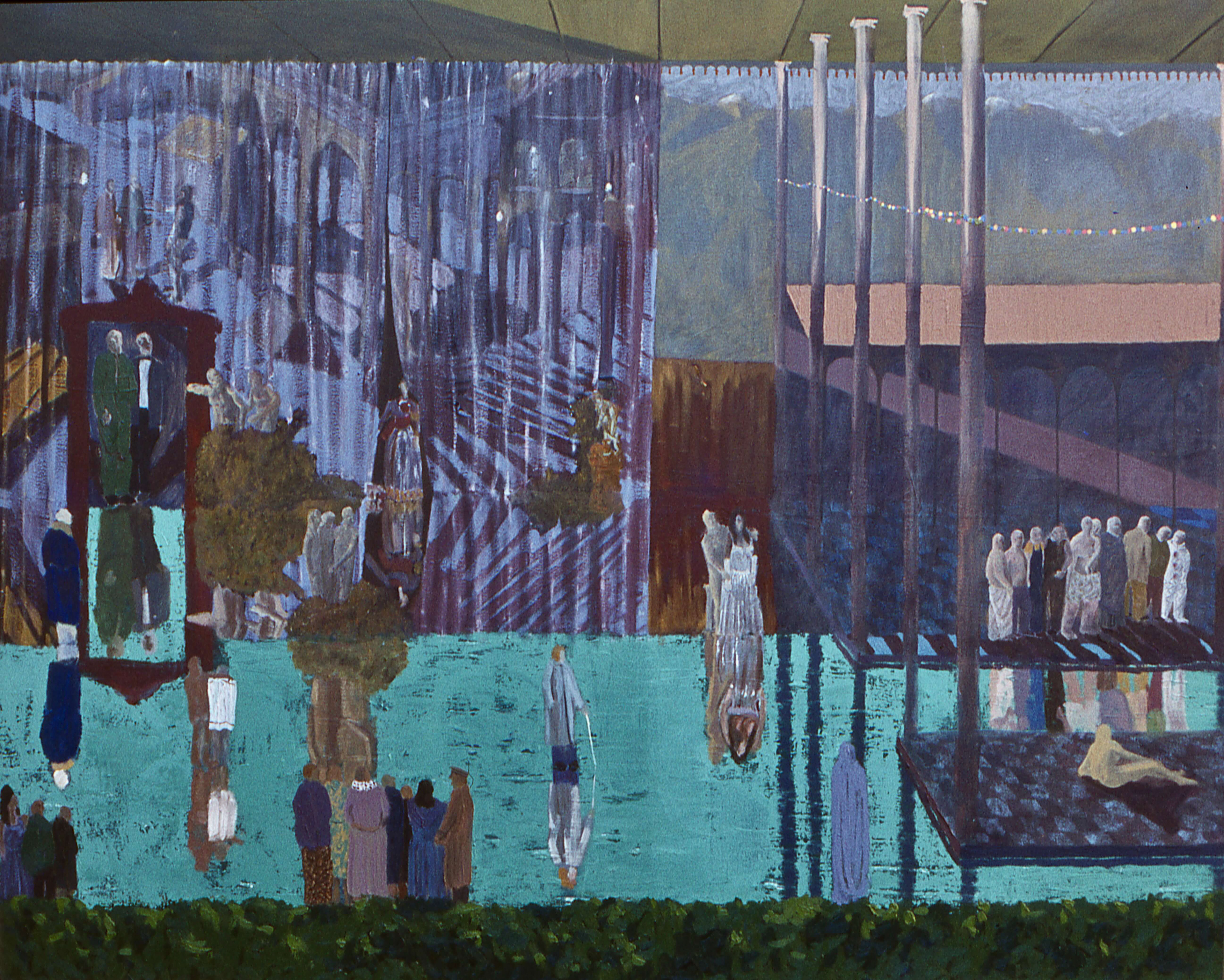 The Event, oil on canvas