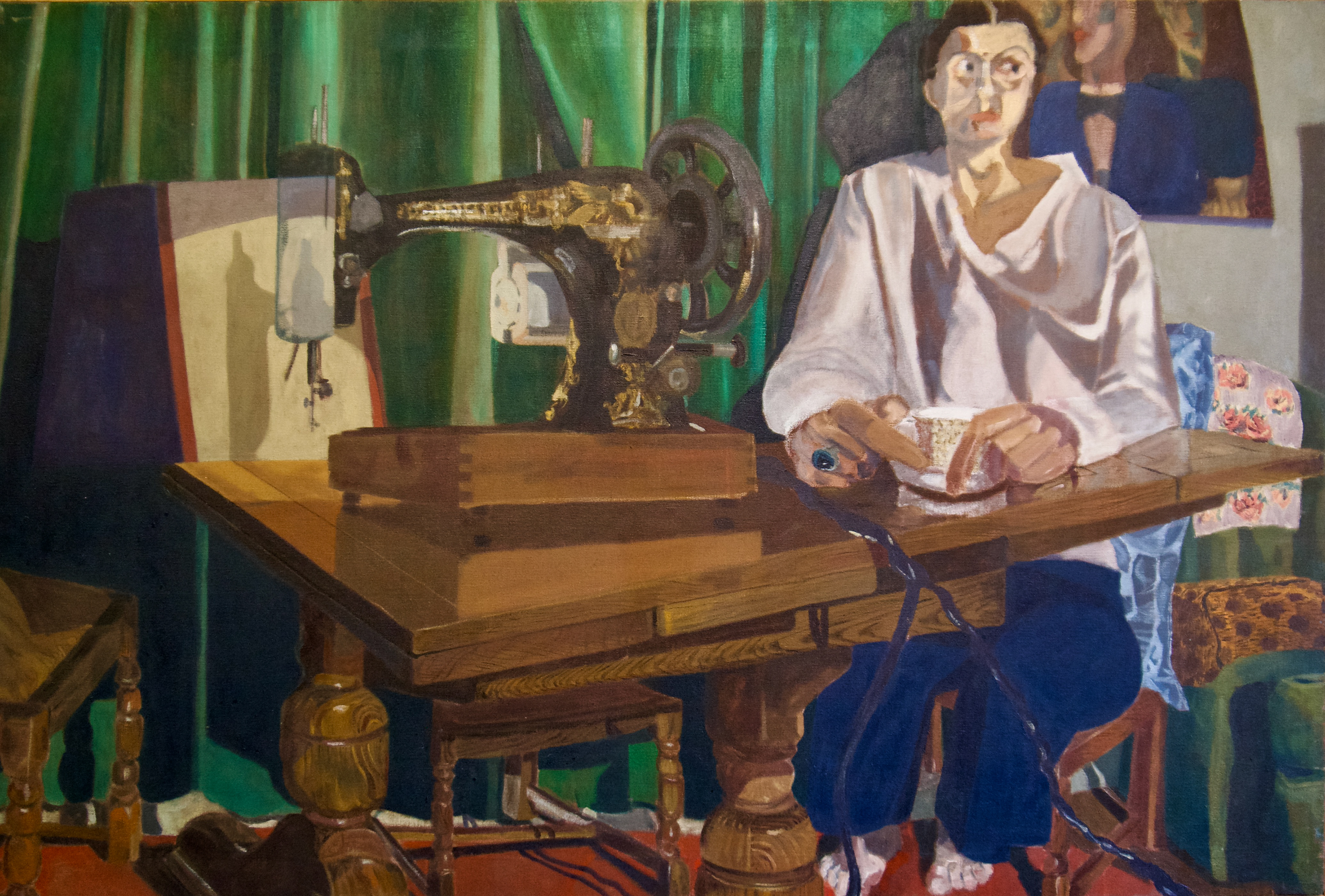 Family Portrait, oil on canvas
