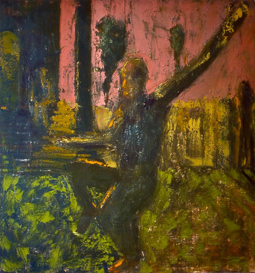 Triangle, oil on canvas