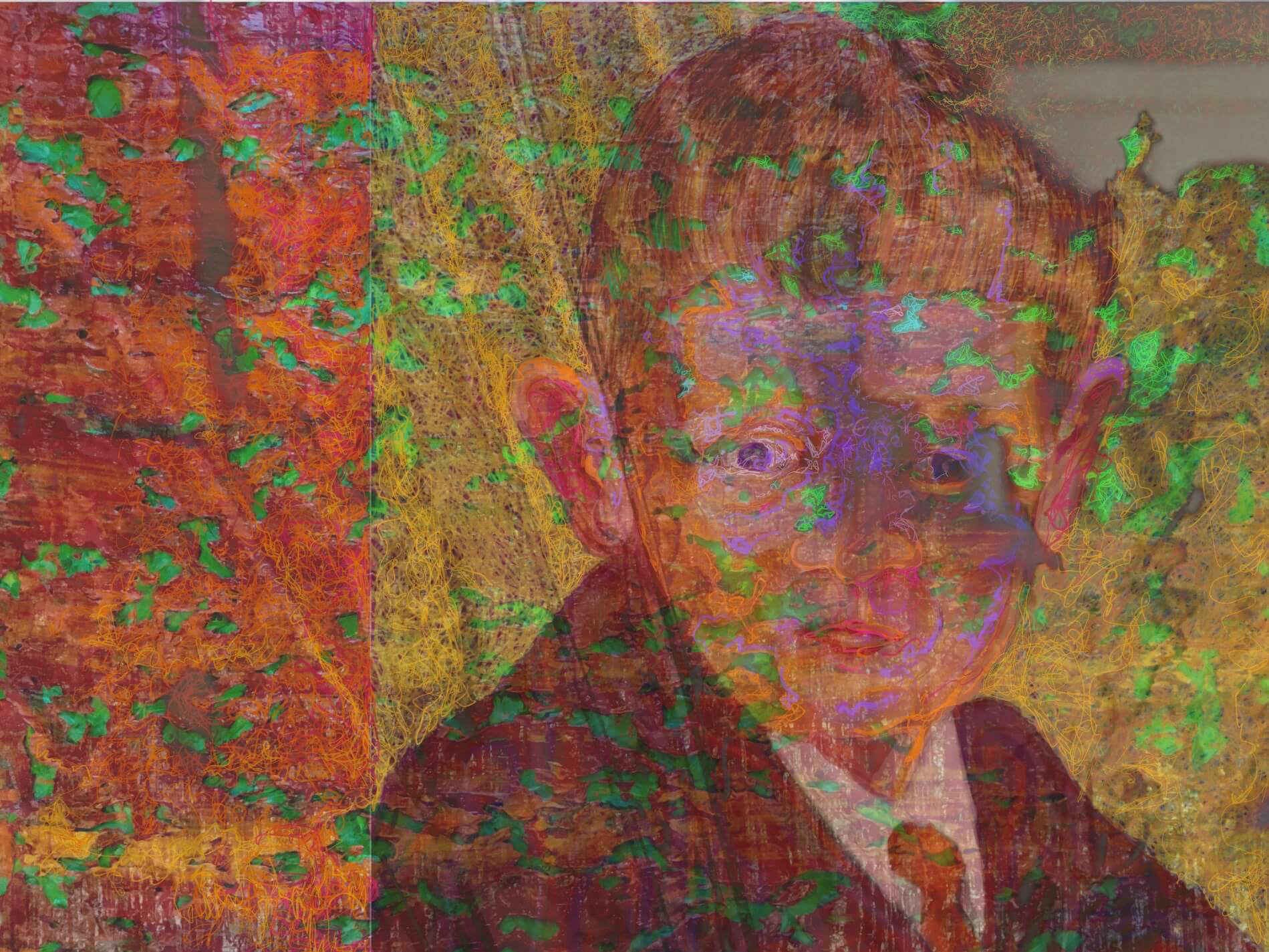 Portrait 1, digital print